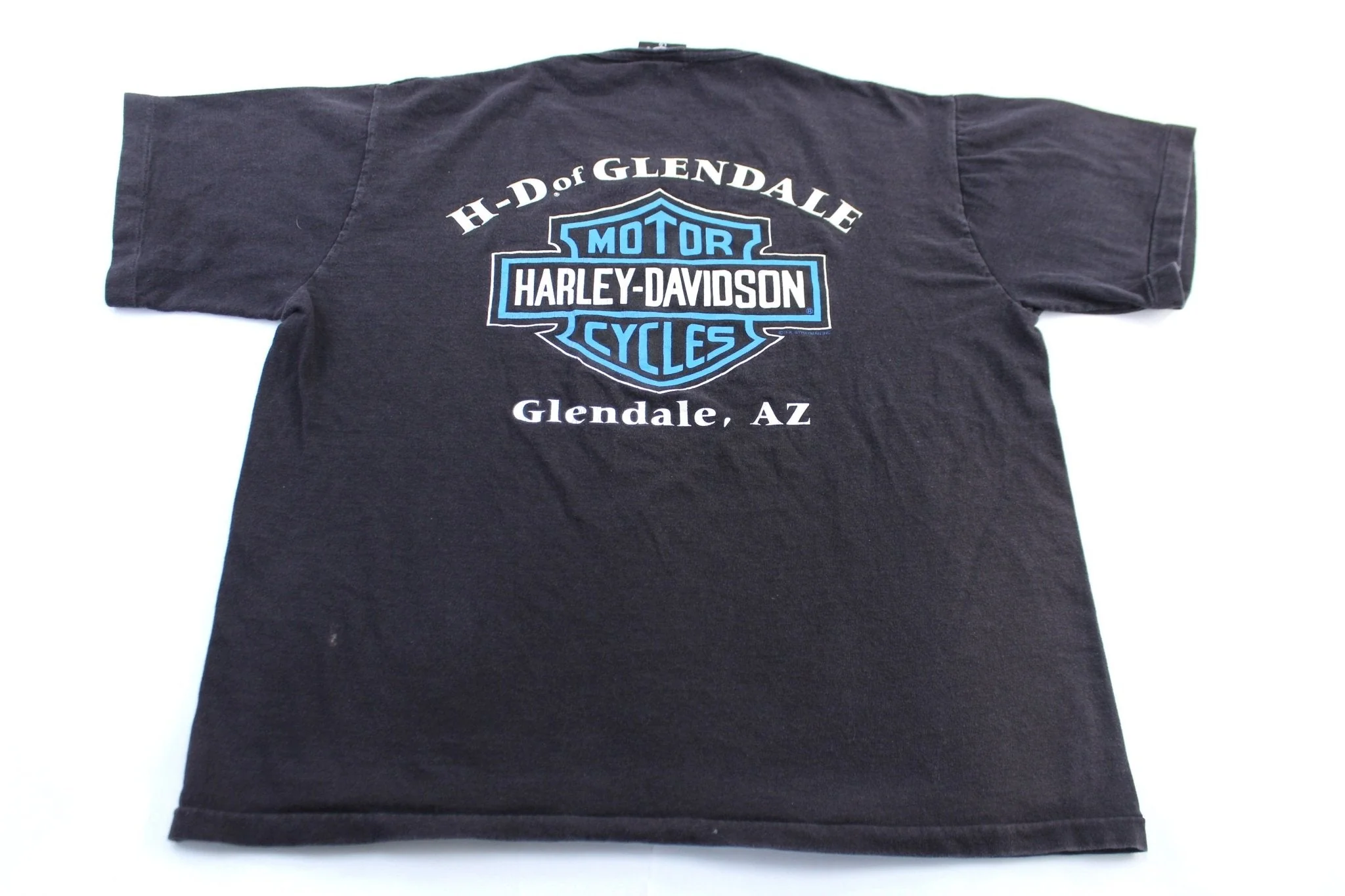 Women's Harley Davidson Motorcycles Glendale, Arizona T-Shirt - Image 2