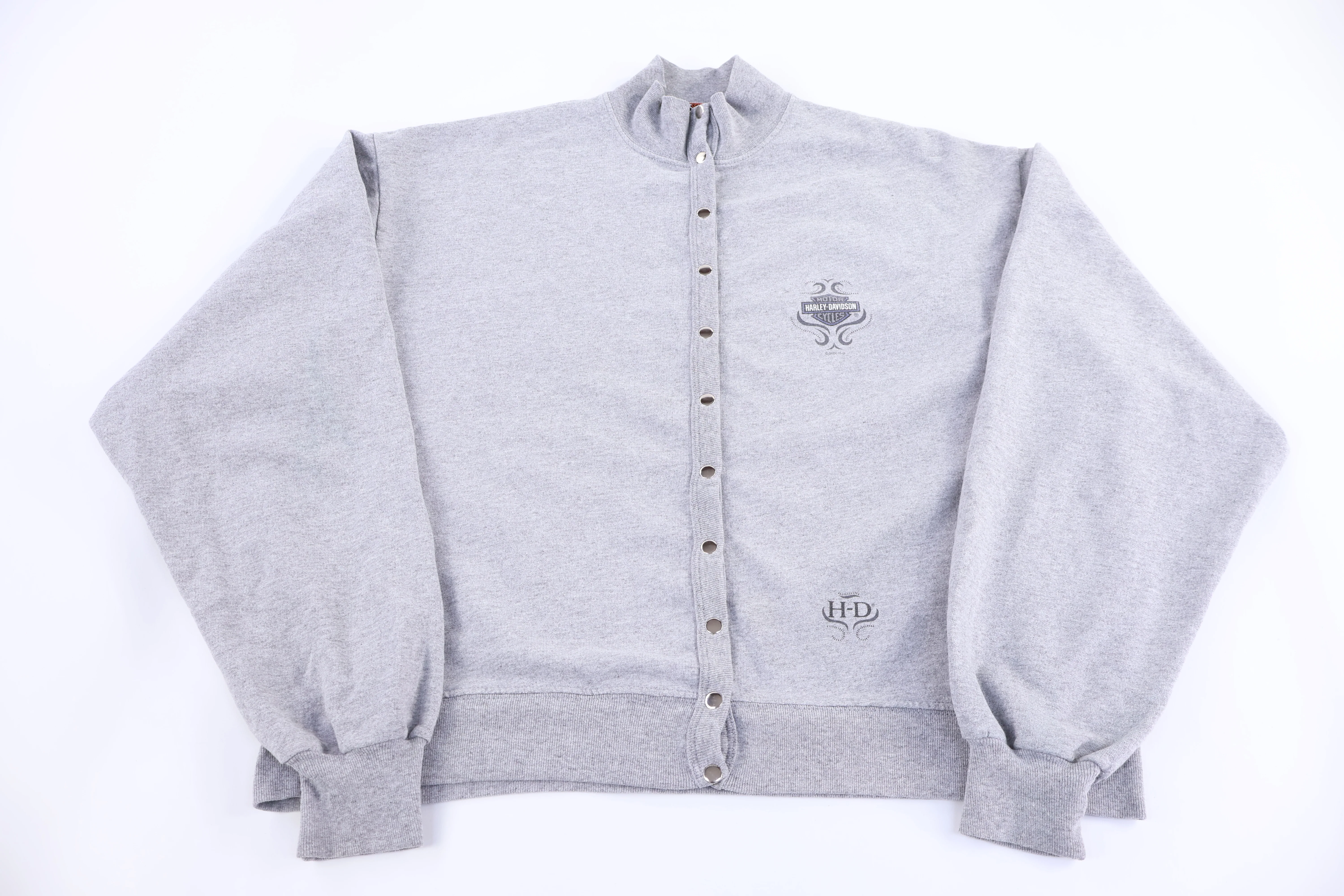 Women's Harley Davidson Motorcycles Grey Sweater