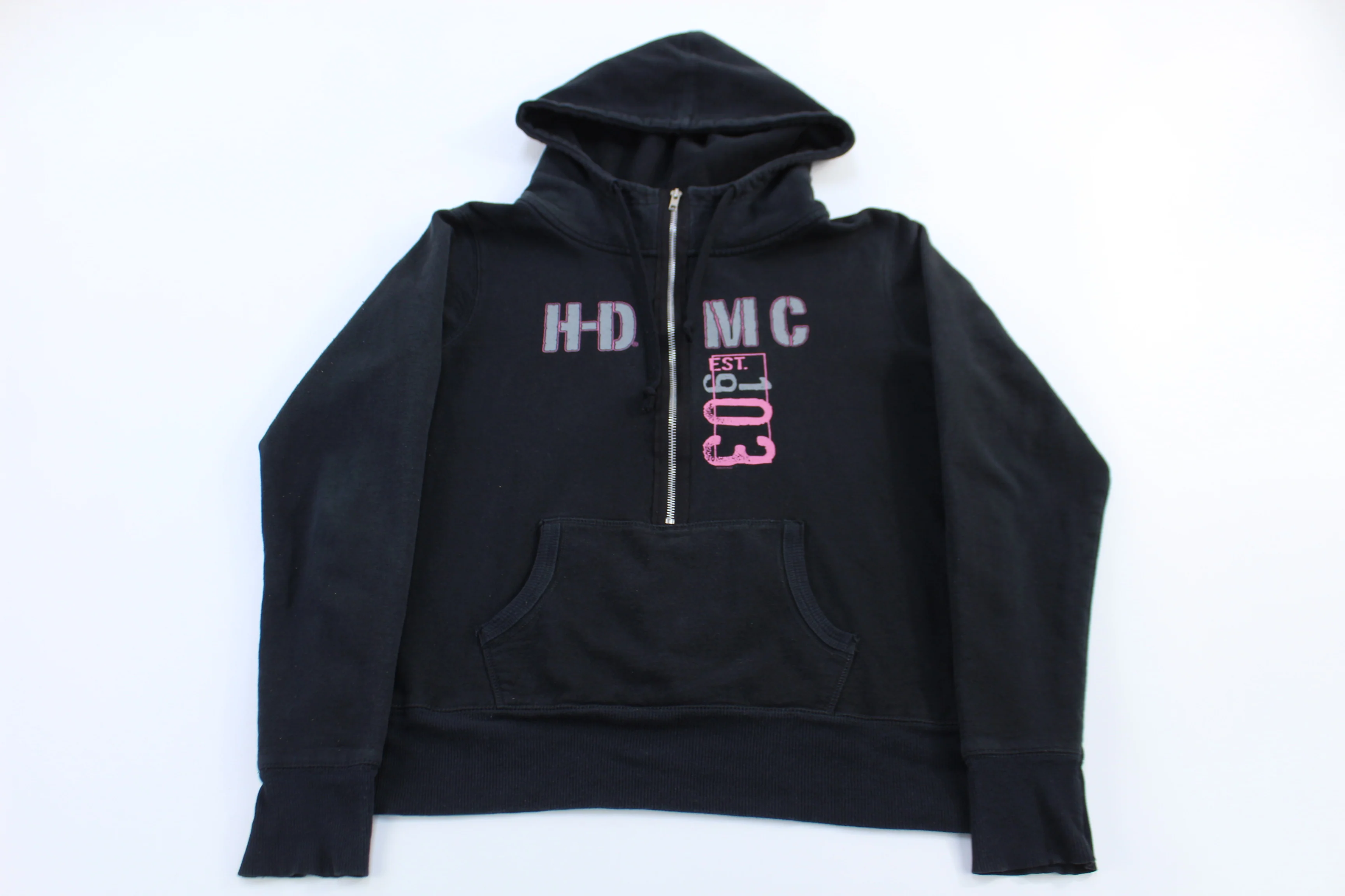 Women's Harley Davidson Motorcycles Half Zip Sweater