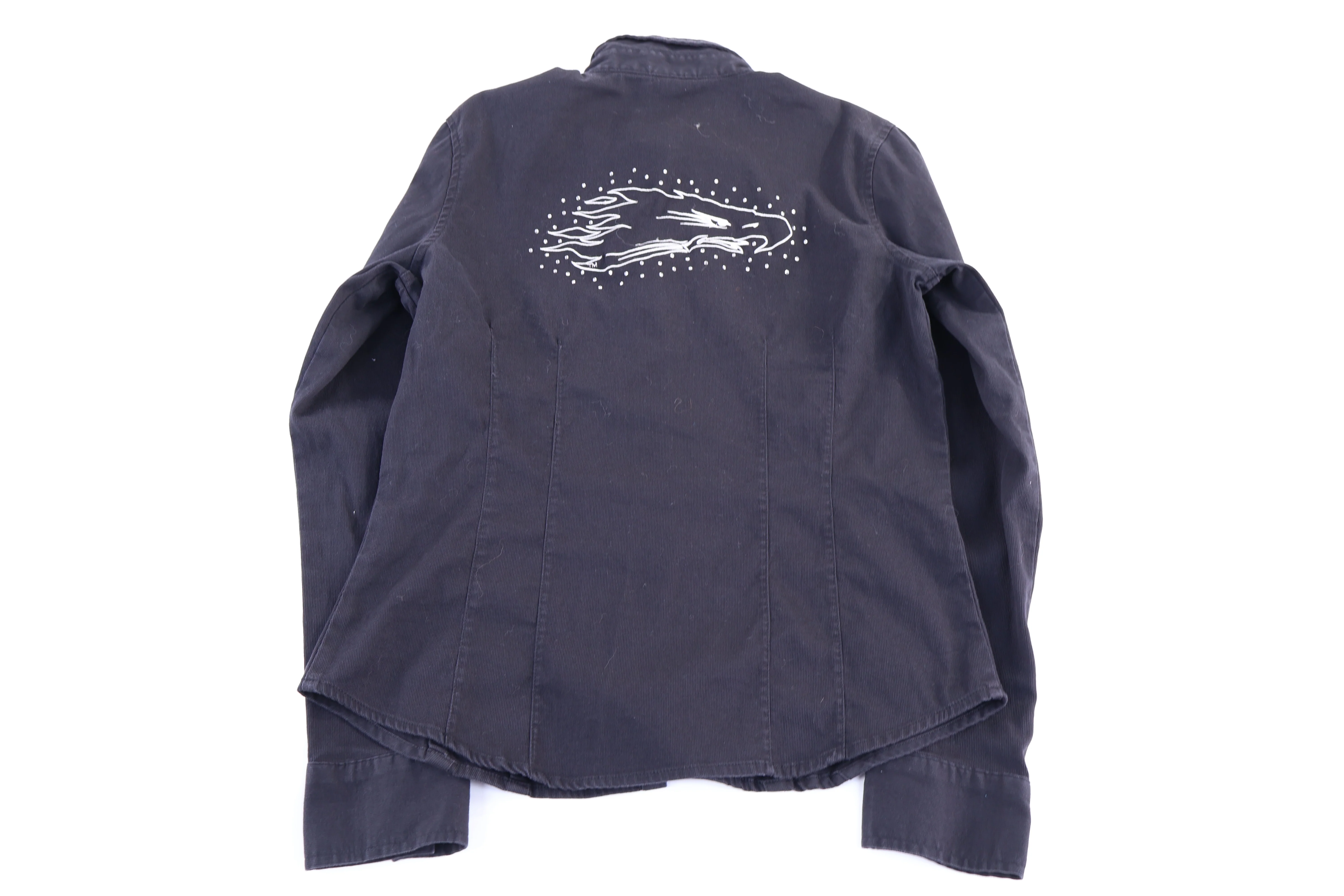 Women's Harley Davidson Motorcycles LS Button Down - Image 2