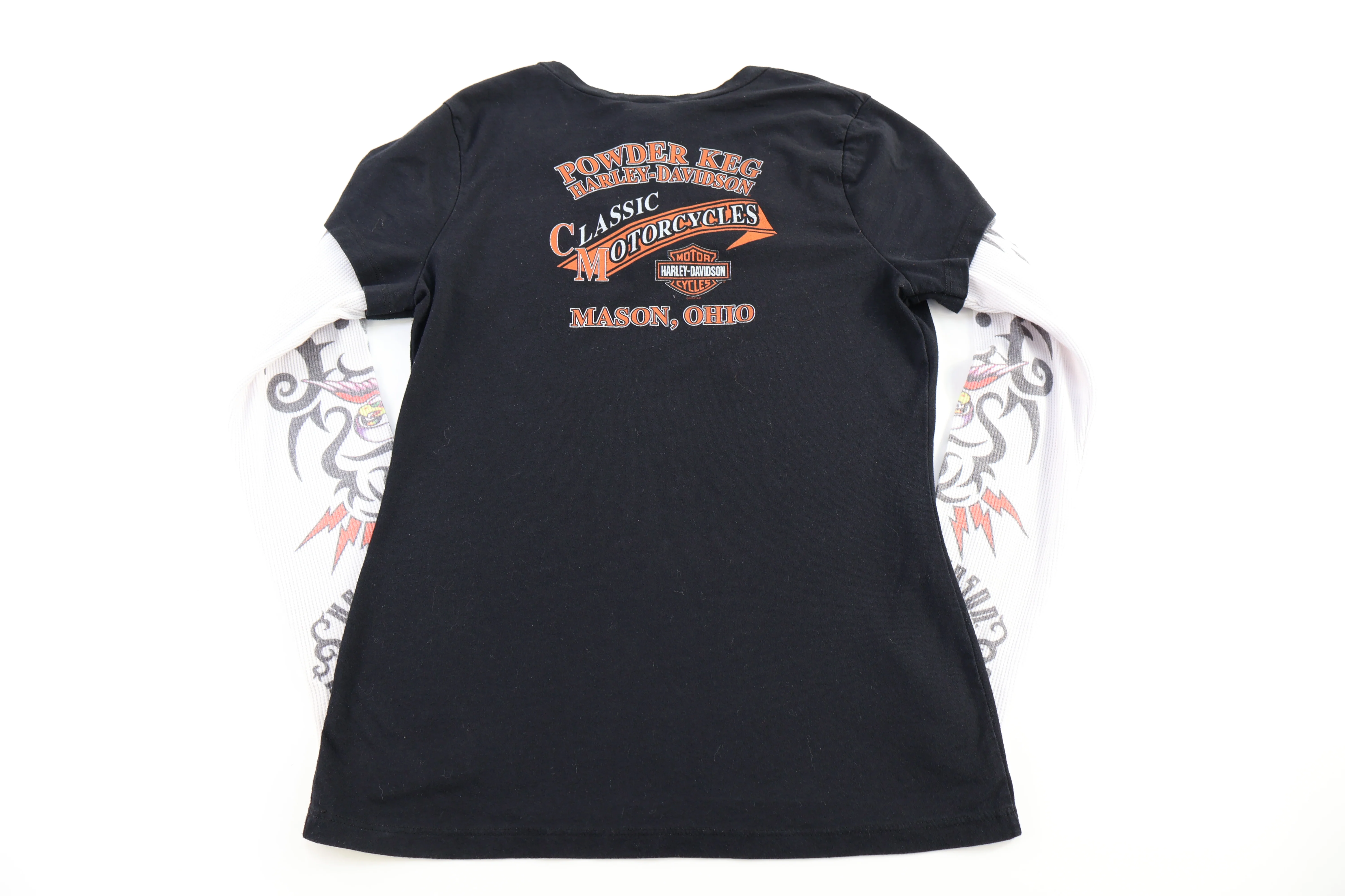 Women's Harley Davidson Motorcycles LS T-shirt - Image 3