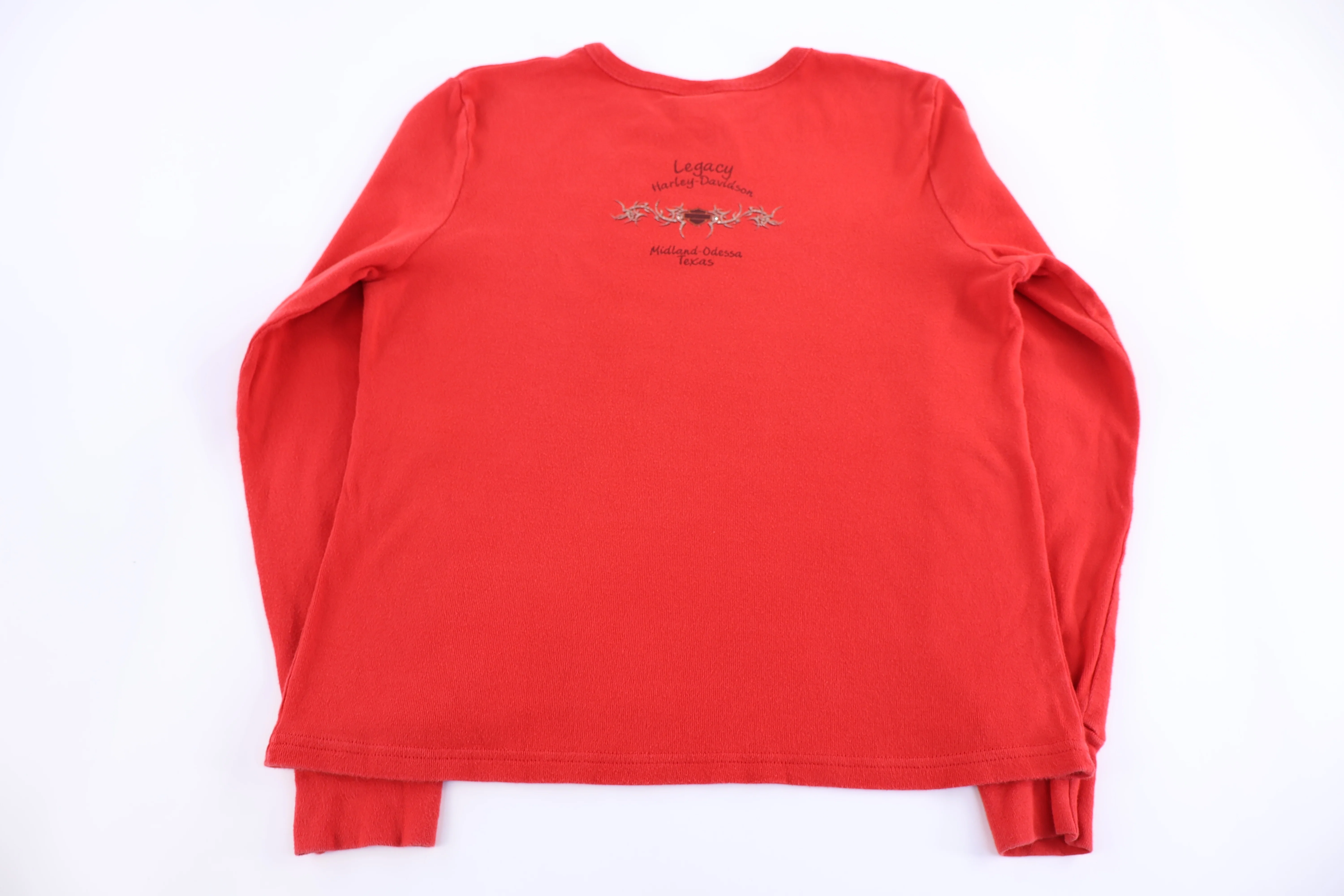 Women's Harley Davidson Motorcycles LS T-shirt - Image 2