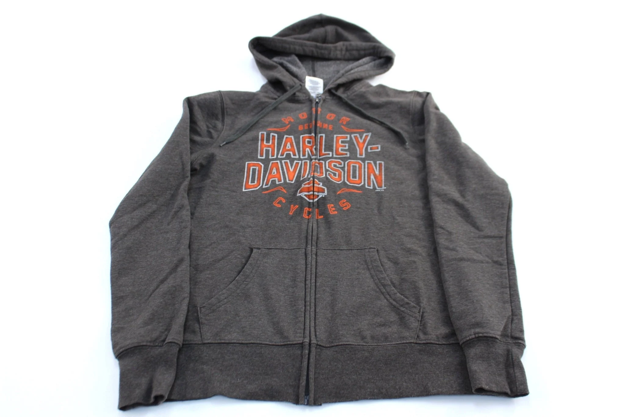 Women's Harley Davidson Motorcycles Mansfield, Ohio Zip Up Hoodie