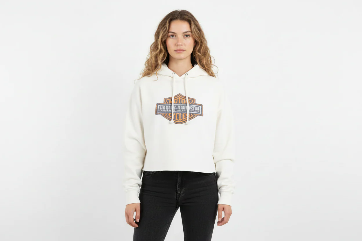 Women's Harley Davidson Motorcycles Pullover Hoodie