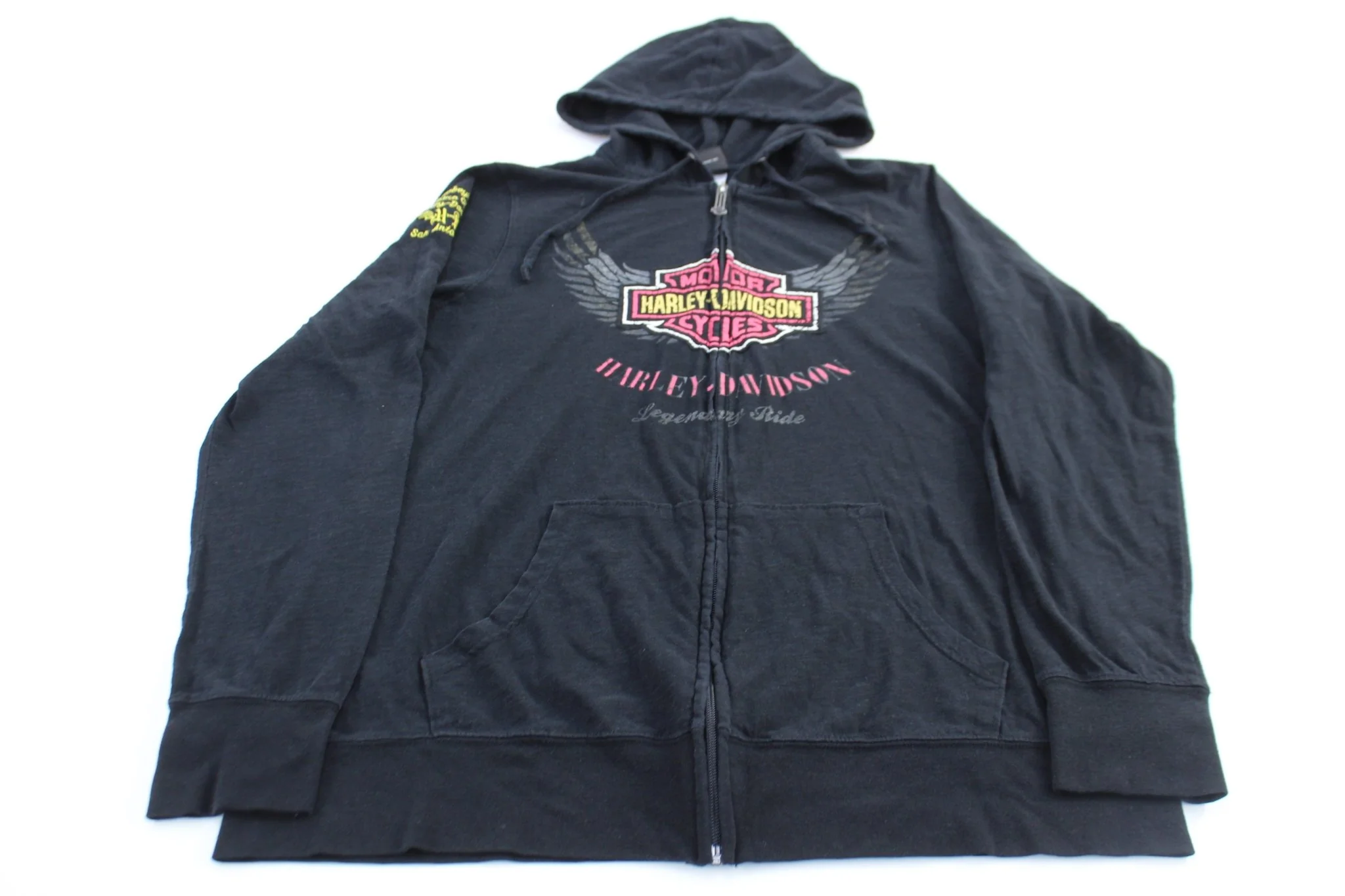 Women's Harley Davidson Motorcycles San Antonio, Texas Full Zip Hoodie