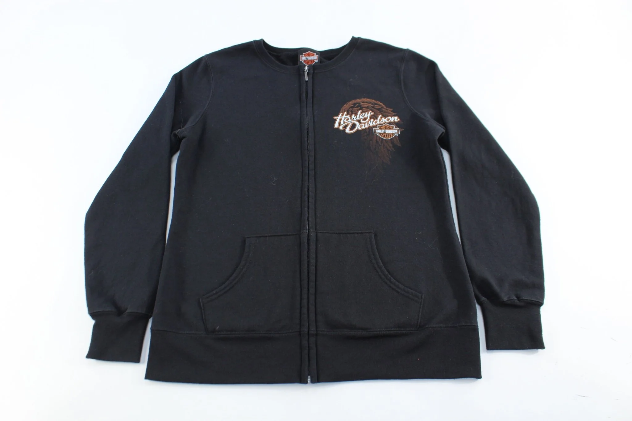 Women's Harley Davidson Motorcycles Stillwater, Oklahoma Zip Up Jacket