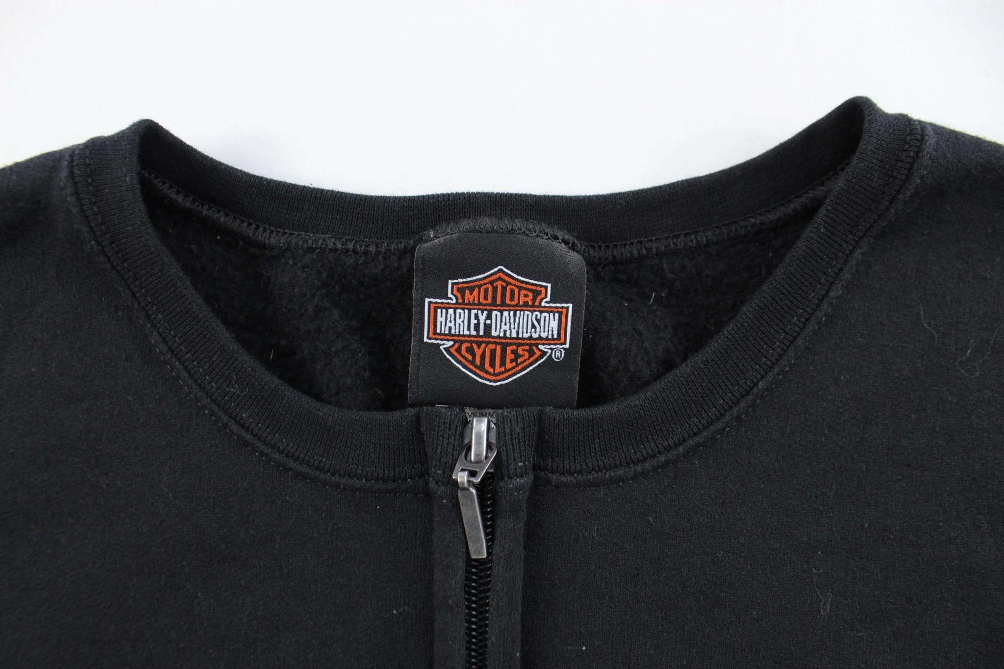 Women's Harley Davidson Motorcycles Stillwater, Oklahoma Zip Up Jacket - Image 3