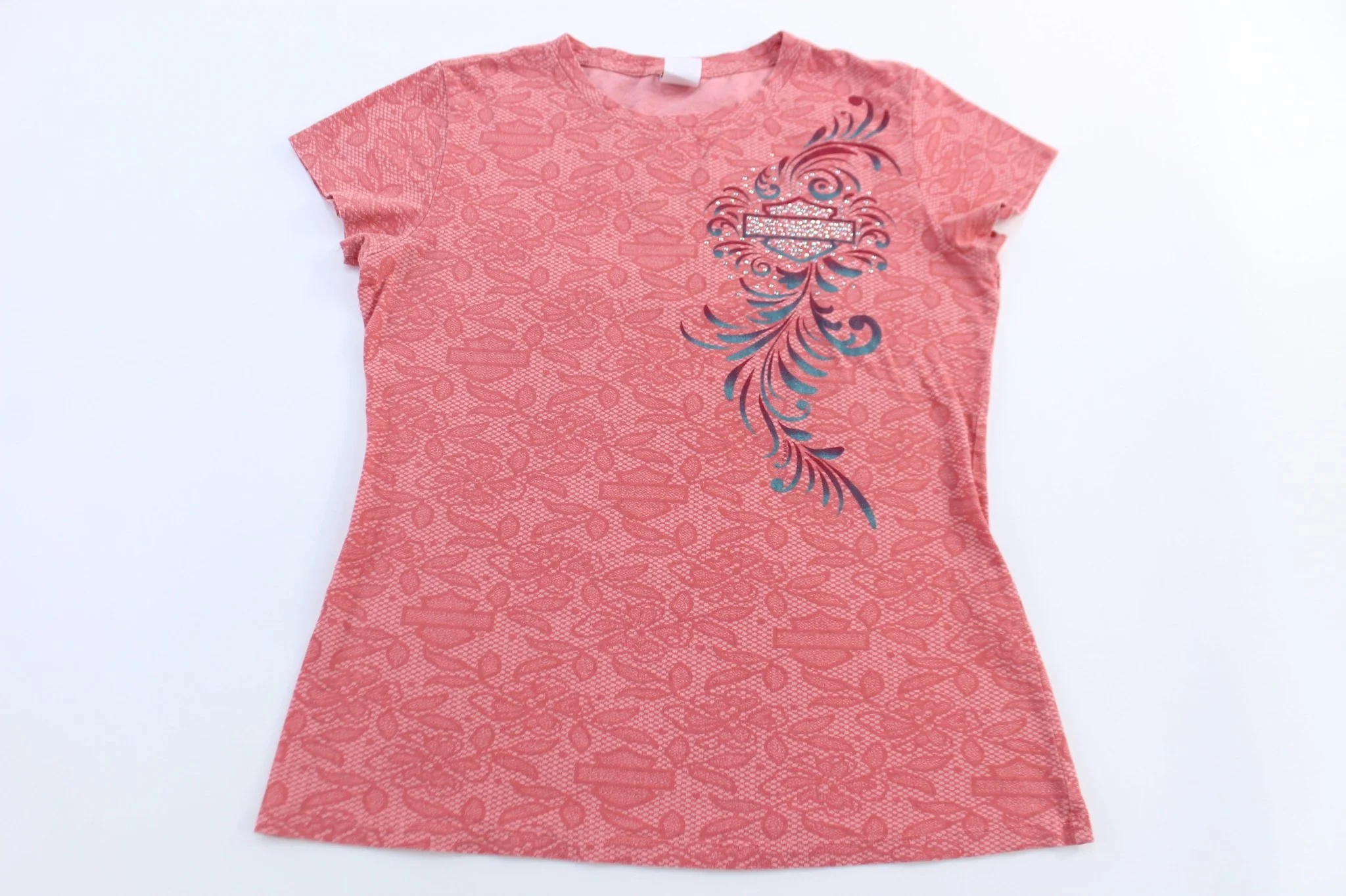 Women's Harley Davidson Motorcycles T-shirt