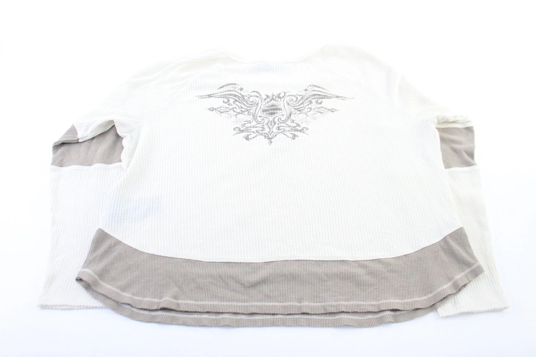 Women's Harley Davidson Motorcycles Thermal LS T-Shirt - Image 2