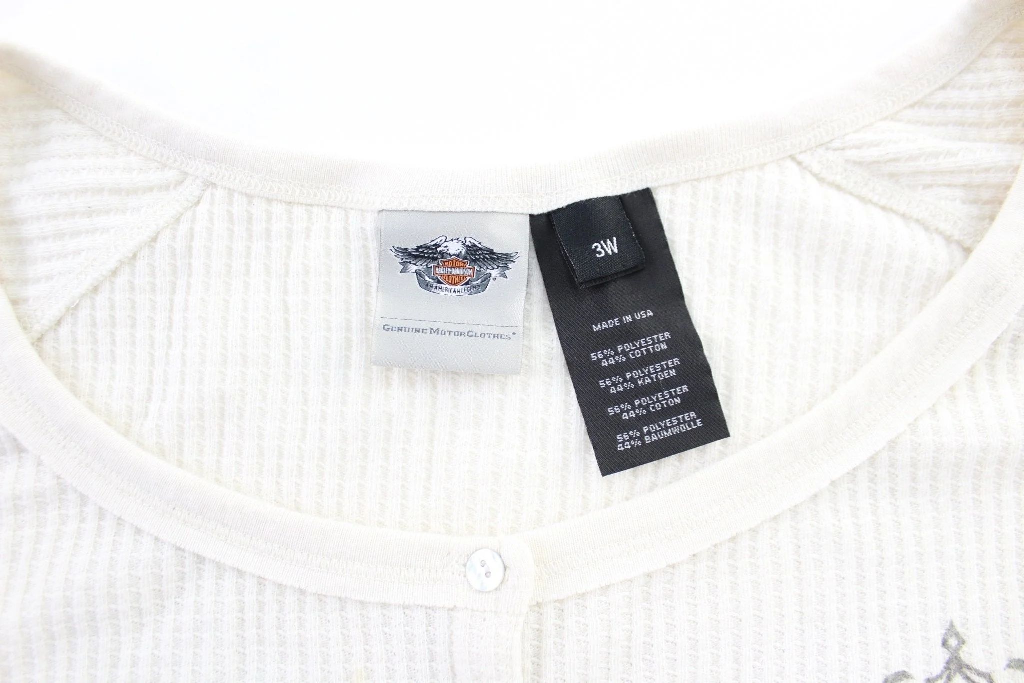 Women's Harley Davidson Motorcycles Thermal LS T-Shirt - Image 4