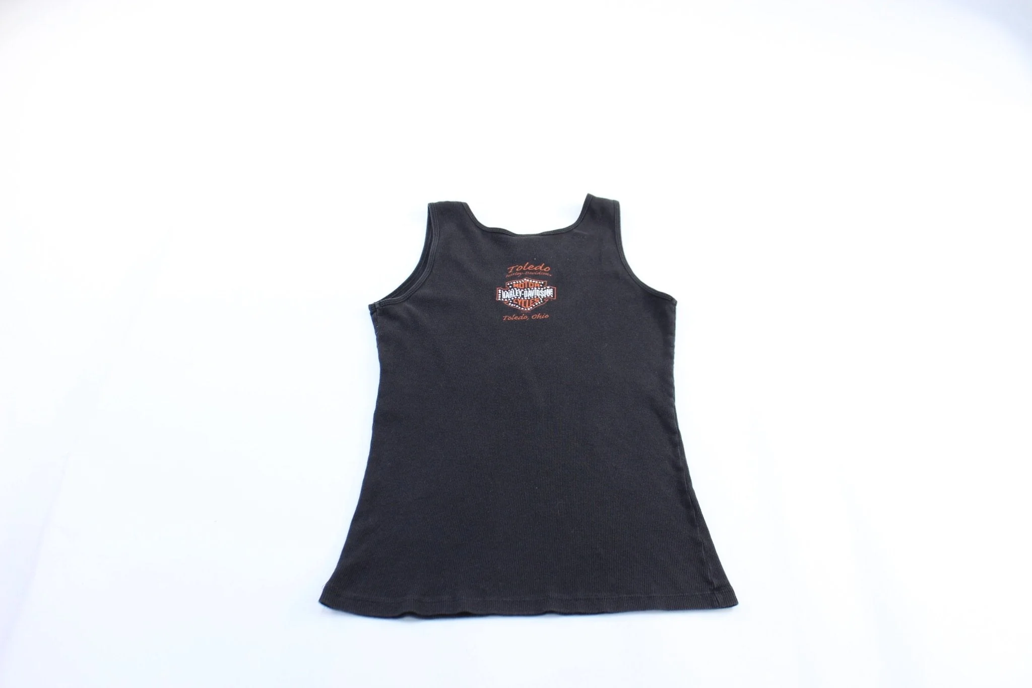 Women's Harley Davidson Motorcycles Toledo, Ohio Tank Top - Image 2