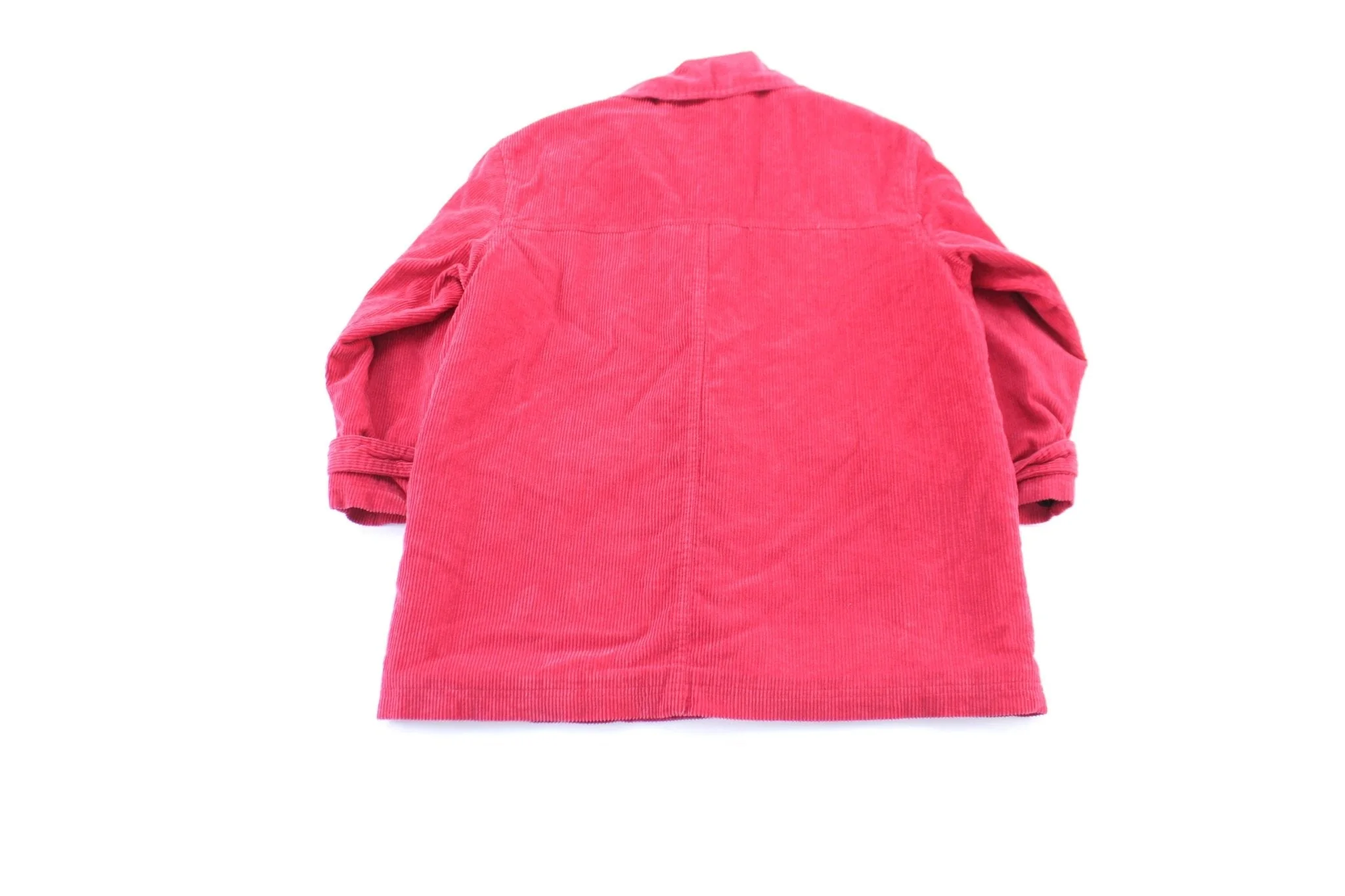 Women's Jantzen Classics Red Corduroy Coat - Image 2