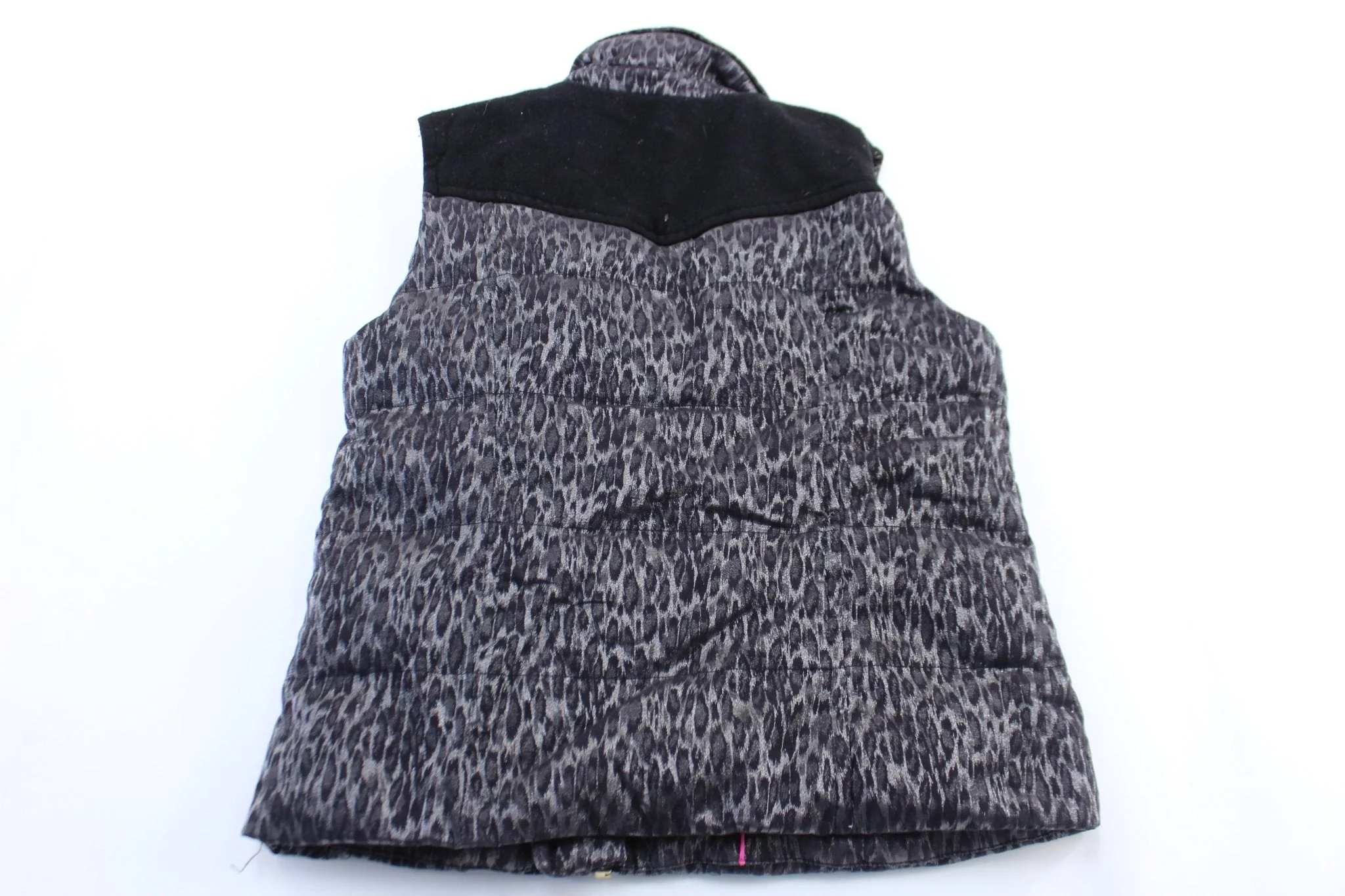 Women's Juicy Couture Cheetah Print Zip Up Vest - Image 2