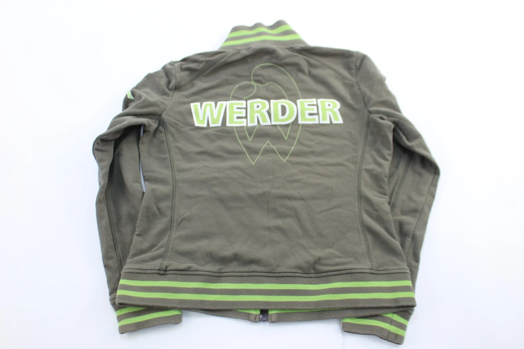 Women's Kappa Embroidered Logo Werder Bremen Zip Up Jacket - Image 2