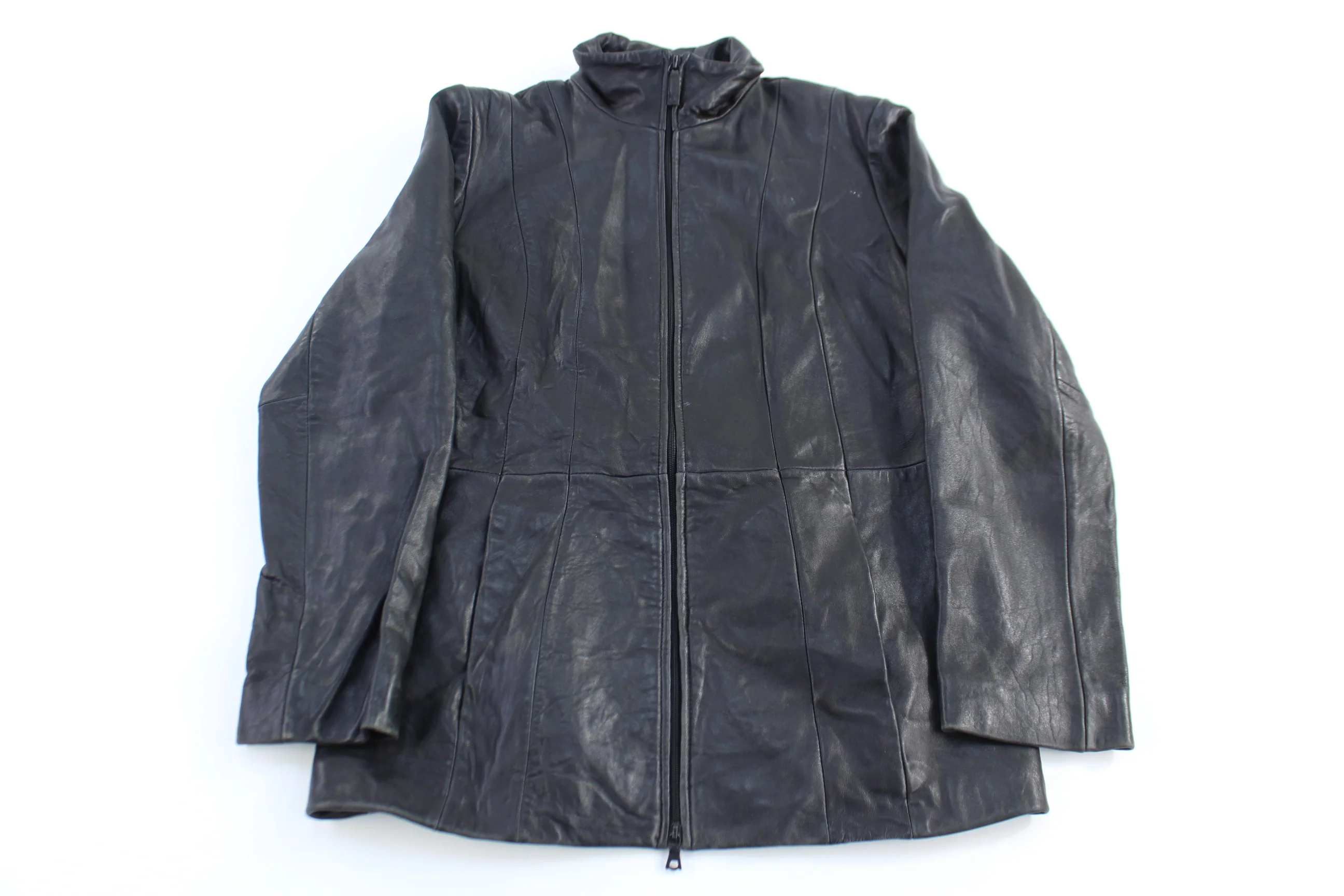 Women's Kenneth Cole Reaction Black Leather Jacket
