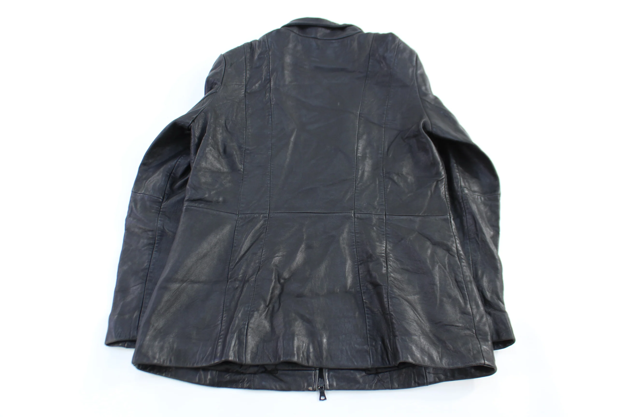Women's Kenneth Cole Reaction Black Leather Jacket - Image 2