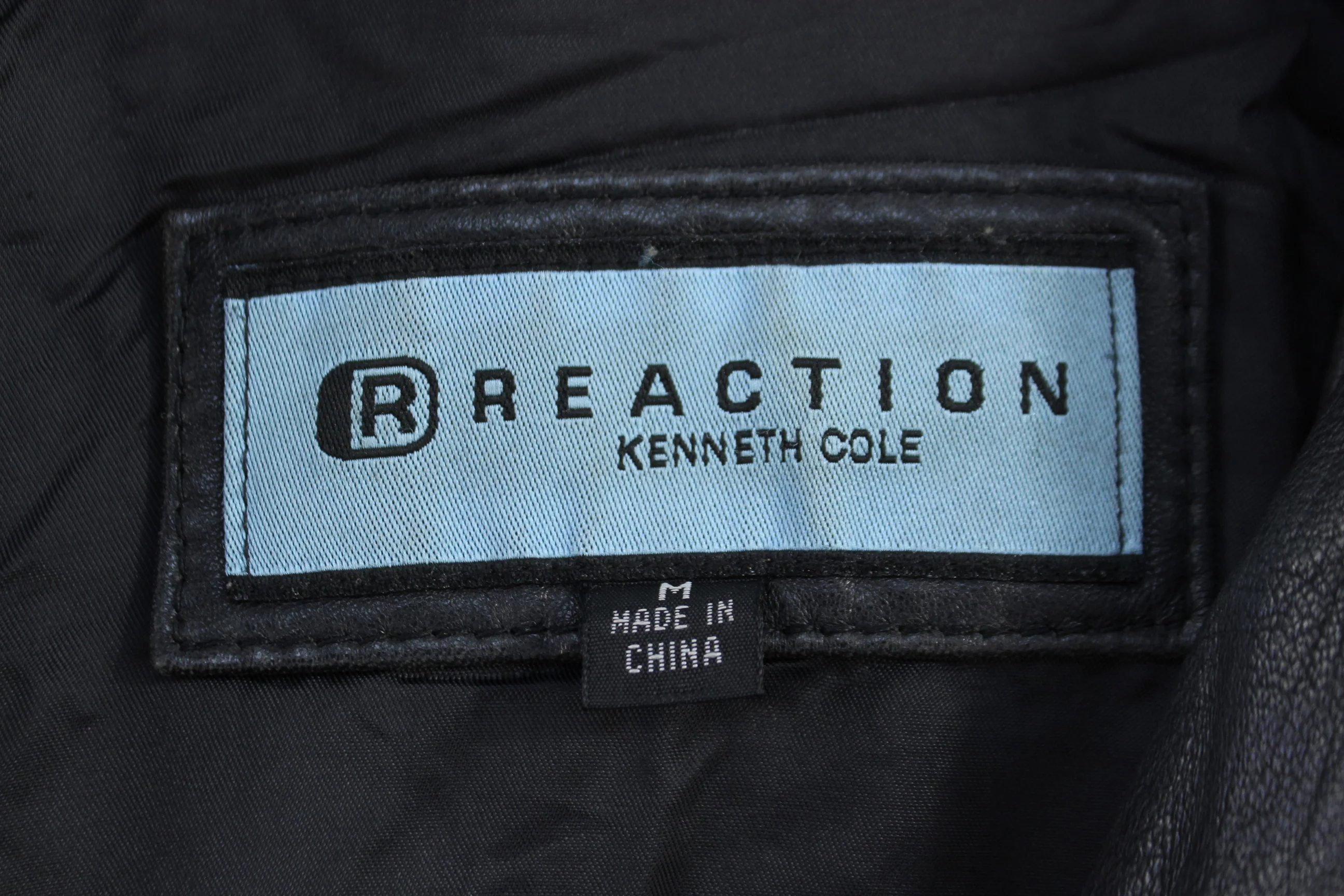 Women's Kenneth Cole Reaction Black Leather Jacket - Image 4