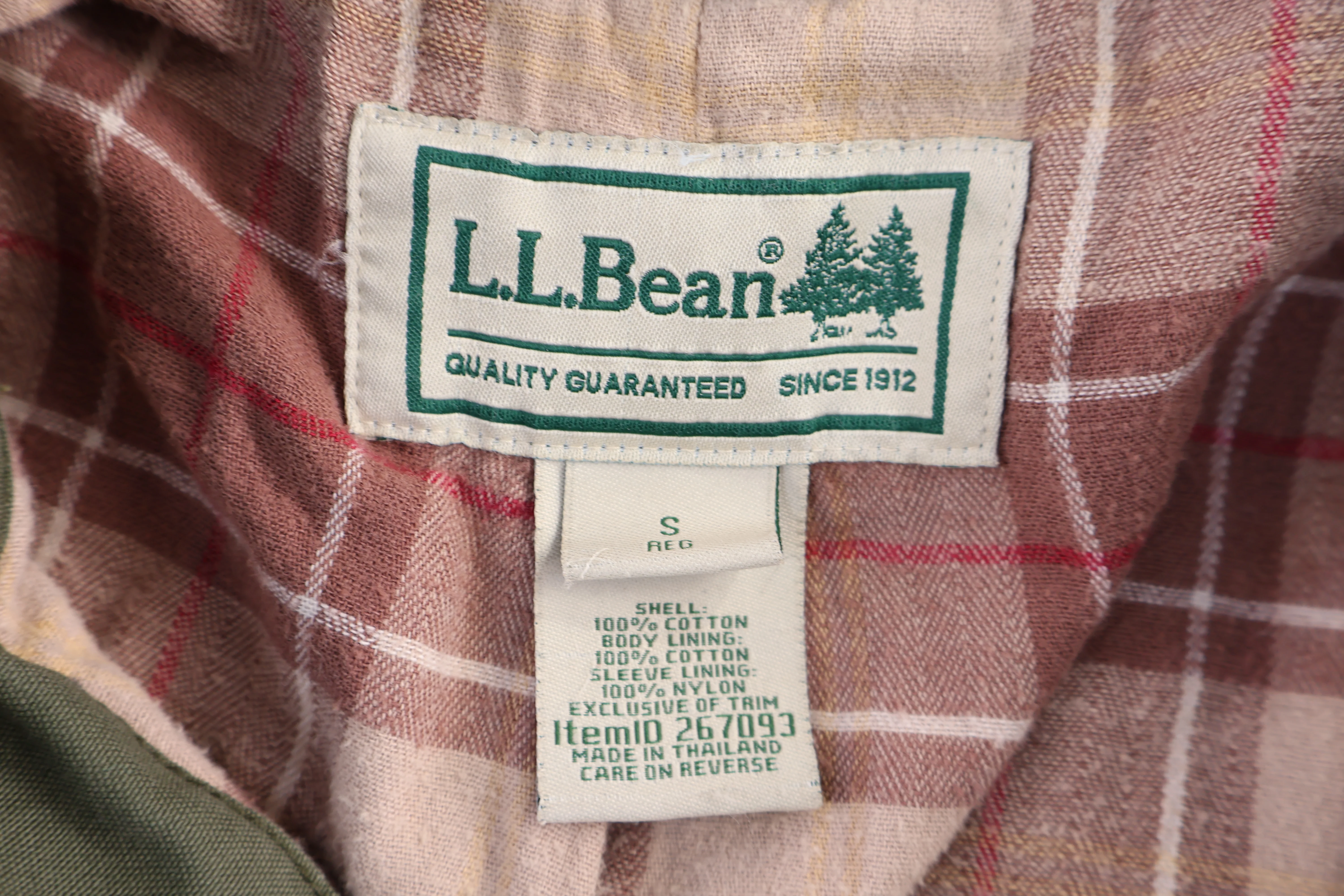 Women's L.L. Bean Green Jacket - Image 3