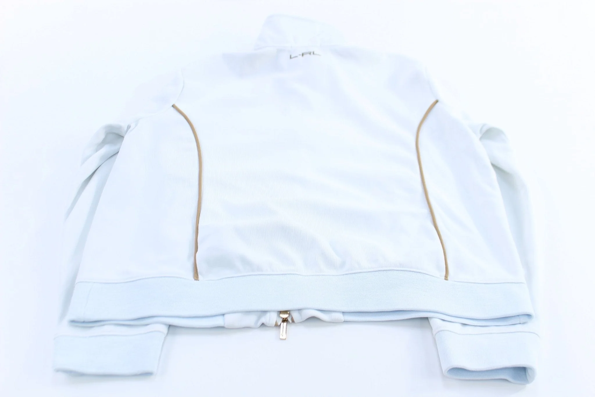 Women's Lauren Active Ralph Lauren White Track Jacket - Image 2