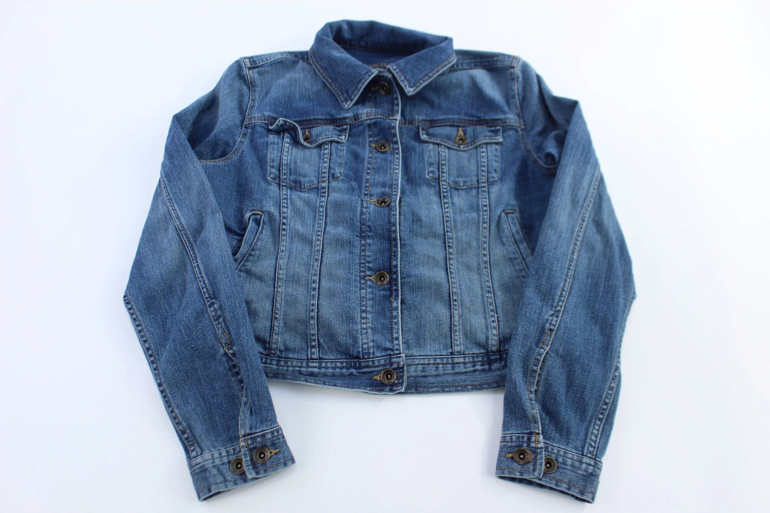 Women's Lauren Jeans Co Dark Wash Denim Jacket