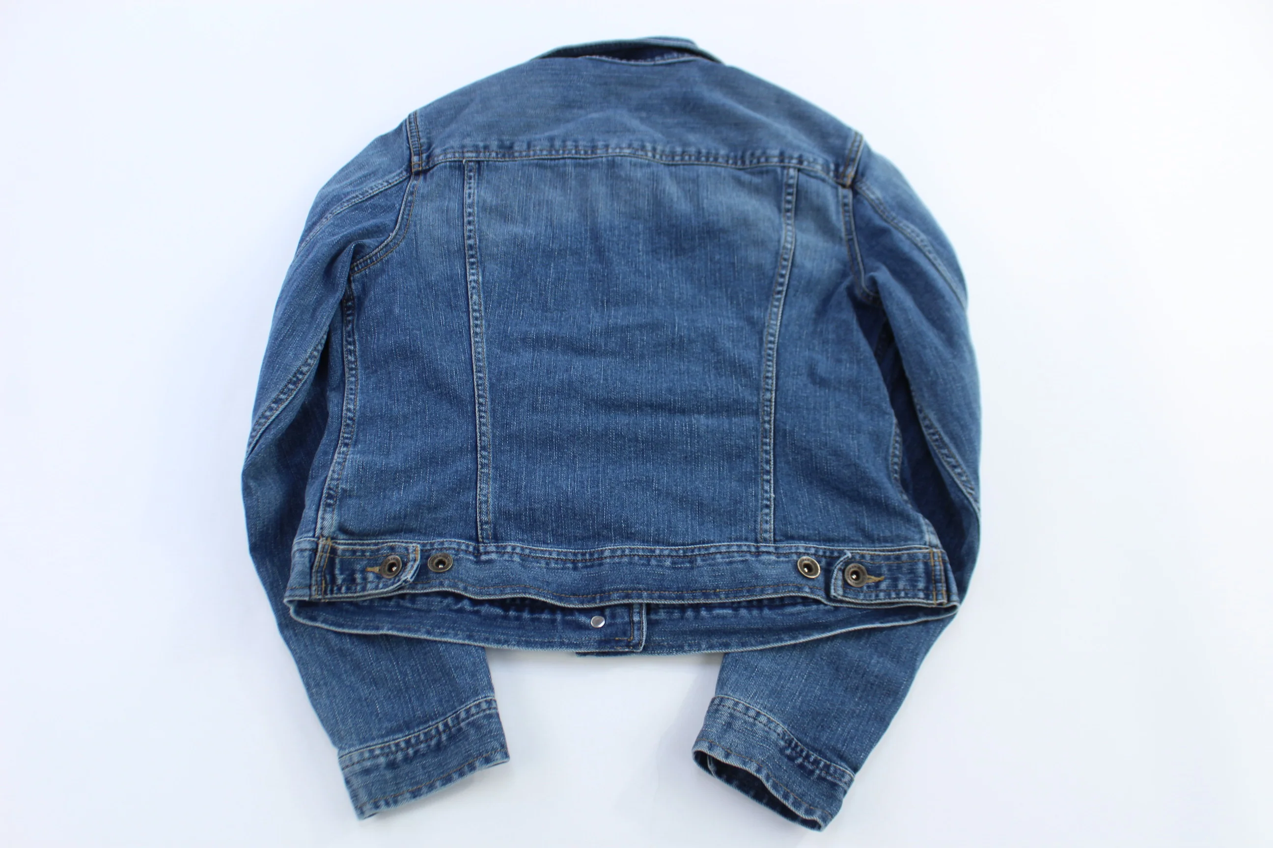 Women's Lauren Jeans Co Dark Wash Denim Jacket - Image 2