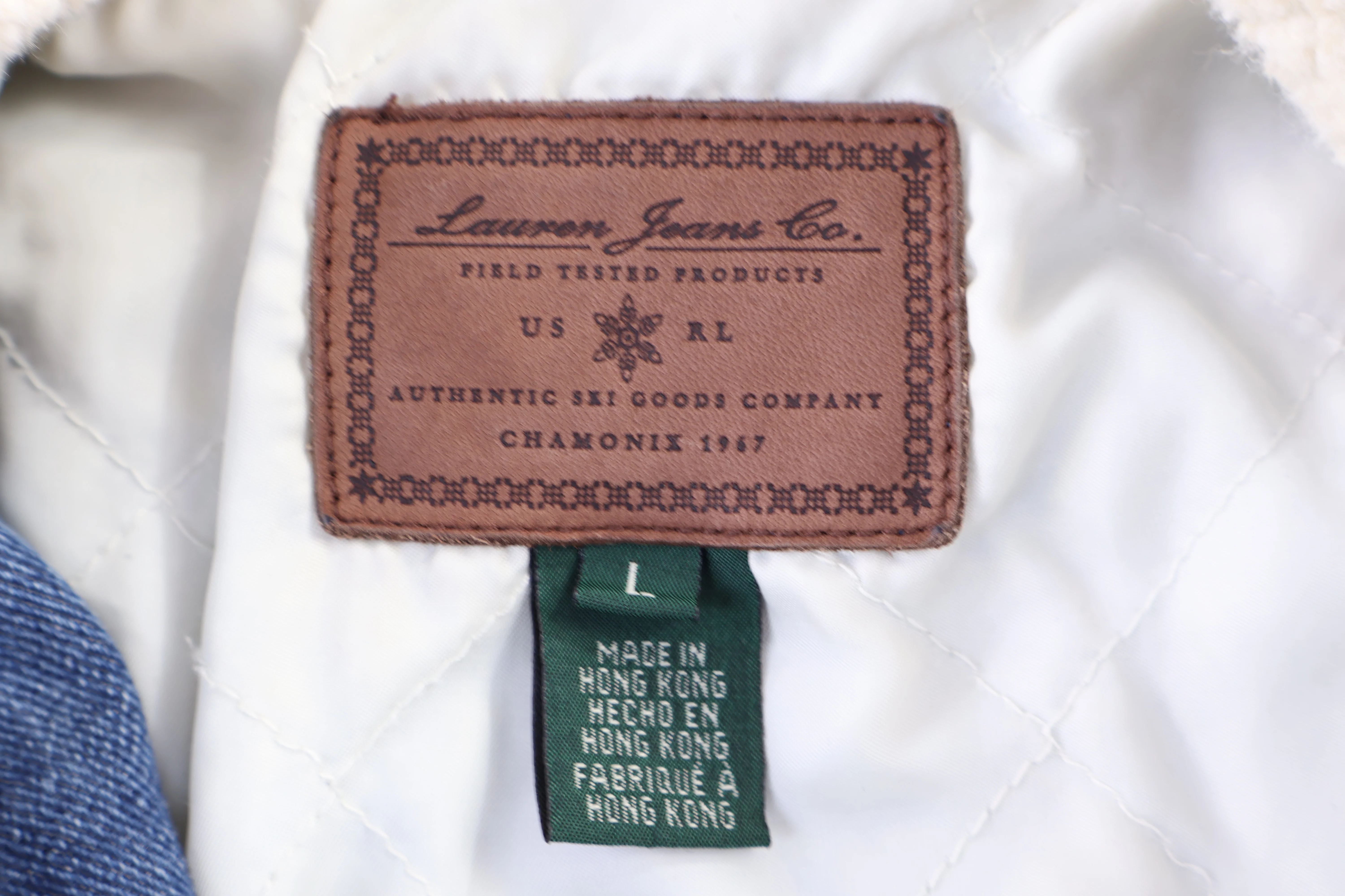 Women's Lauren Jeans Co Denim Chore Jacket - Image 3