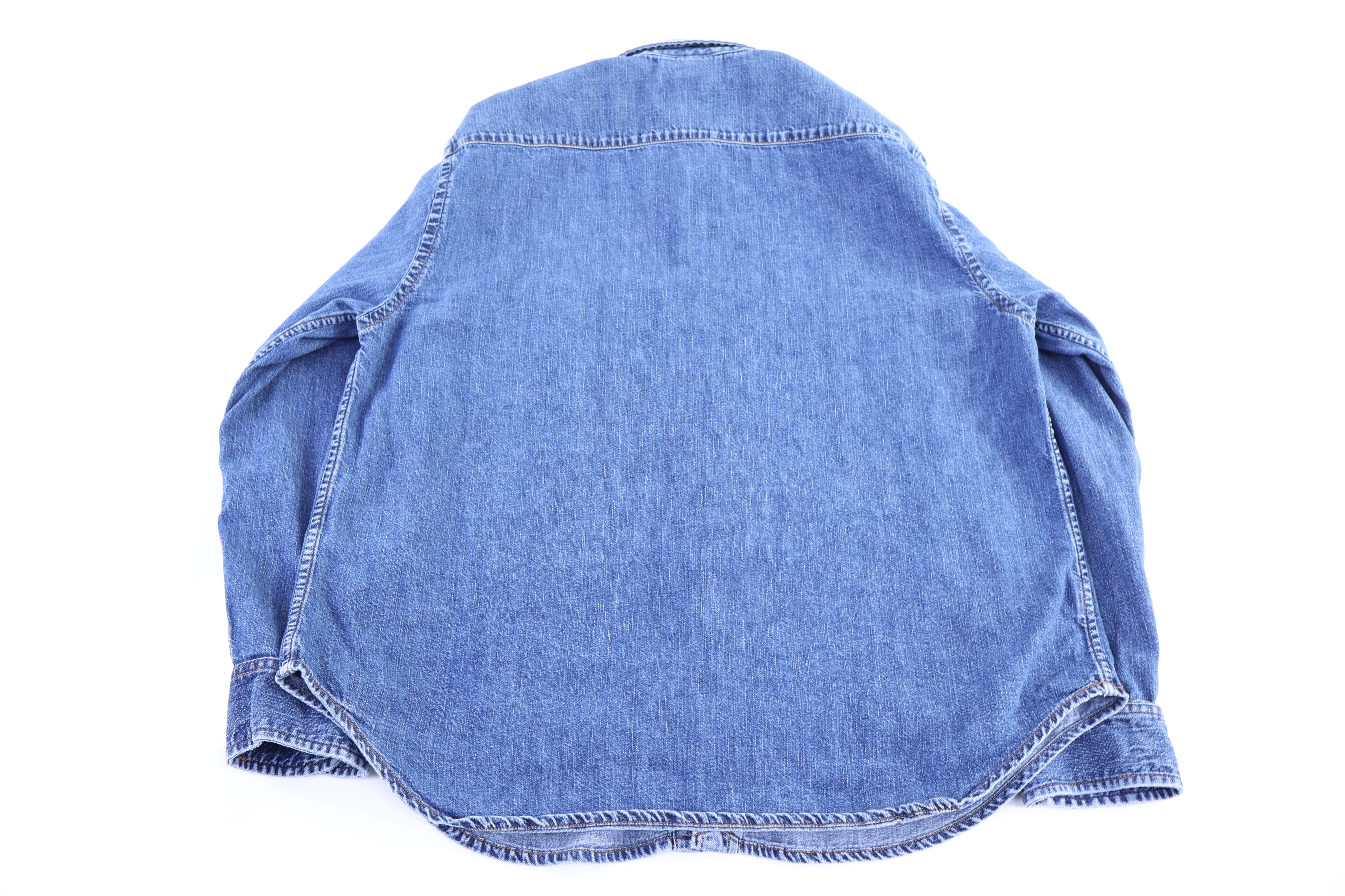 Women's Lauren Jeans Co Denim LS Button Down - Image 2
