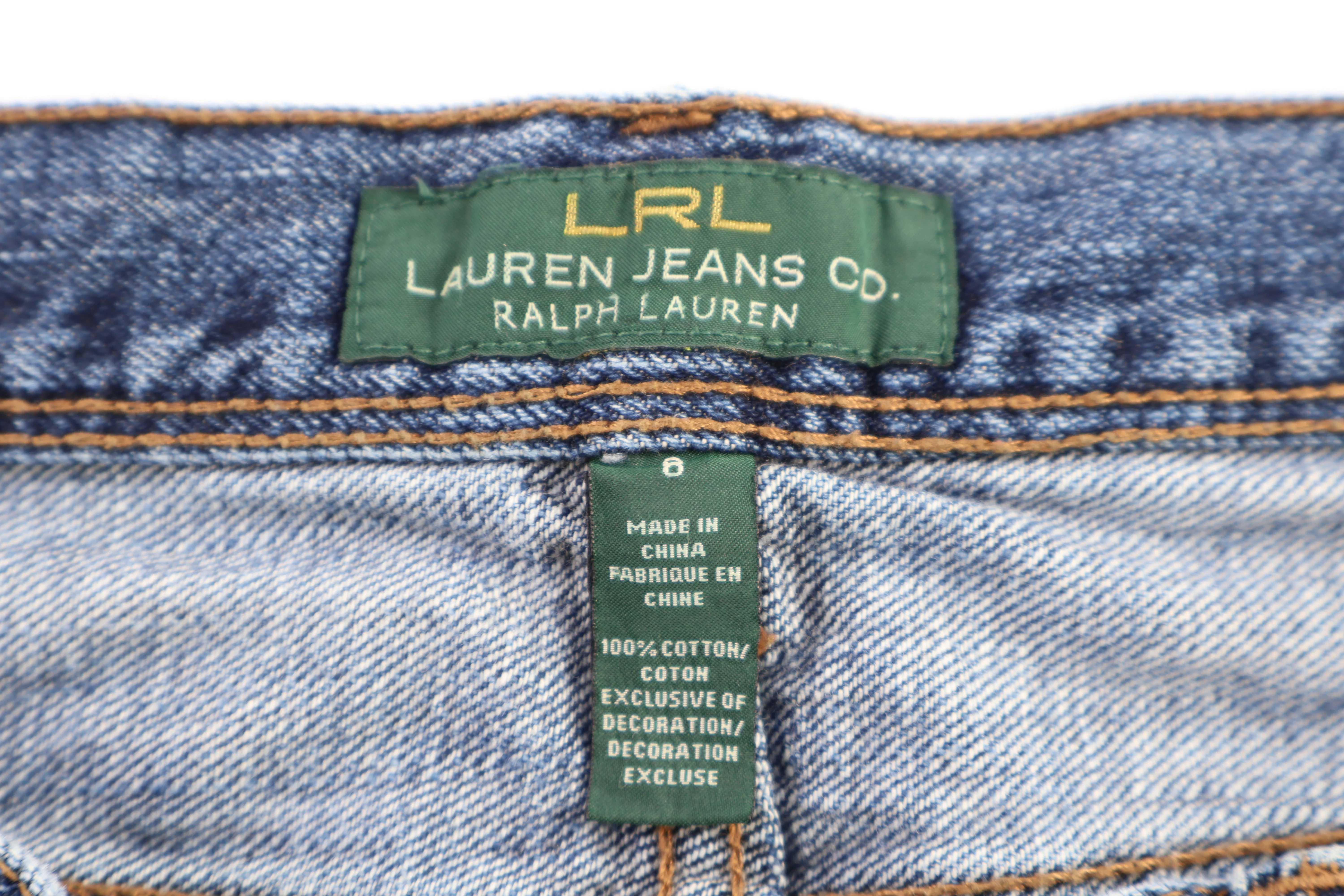Women's Lauren Jeans Co Medium Wash Denim Jeans - Image 4