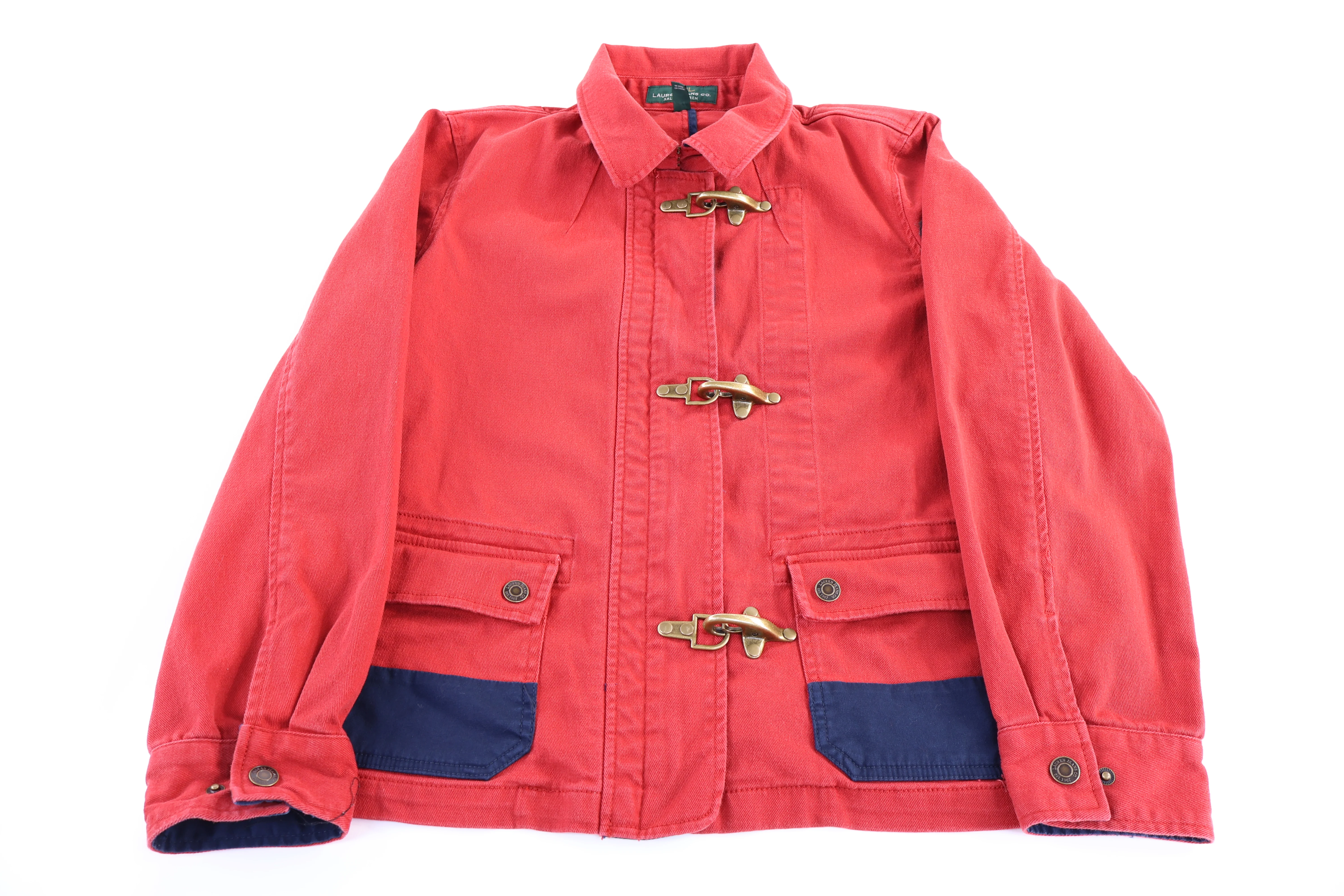 Women's Lauren Jeans Co Orange Buckle Jacket