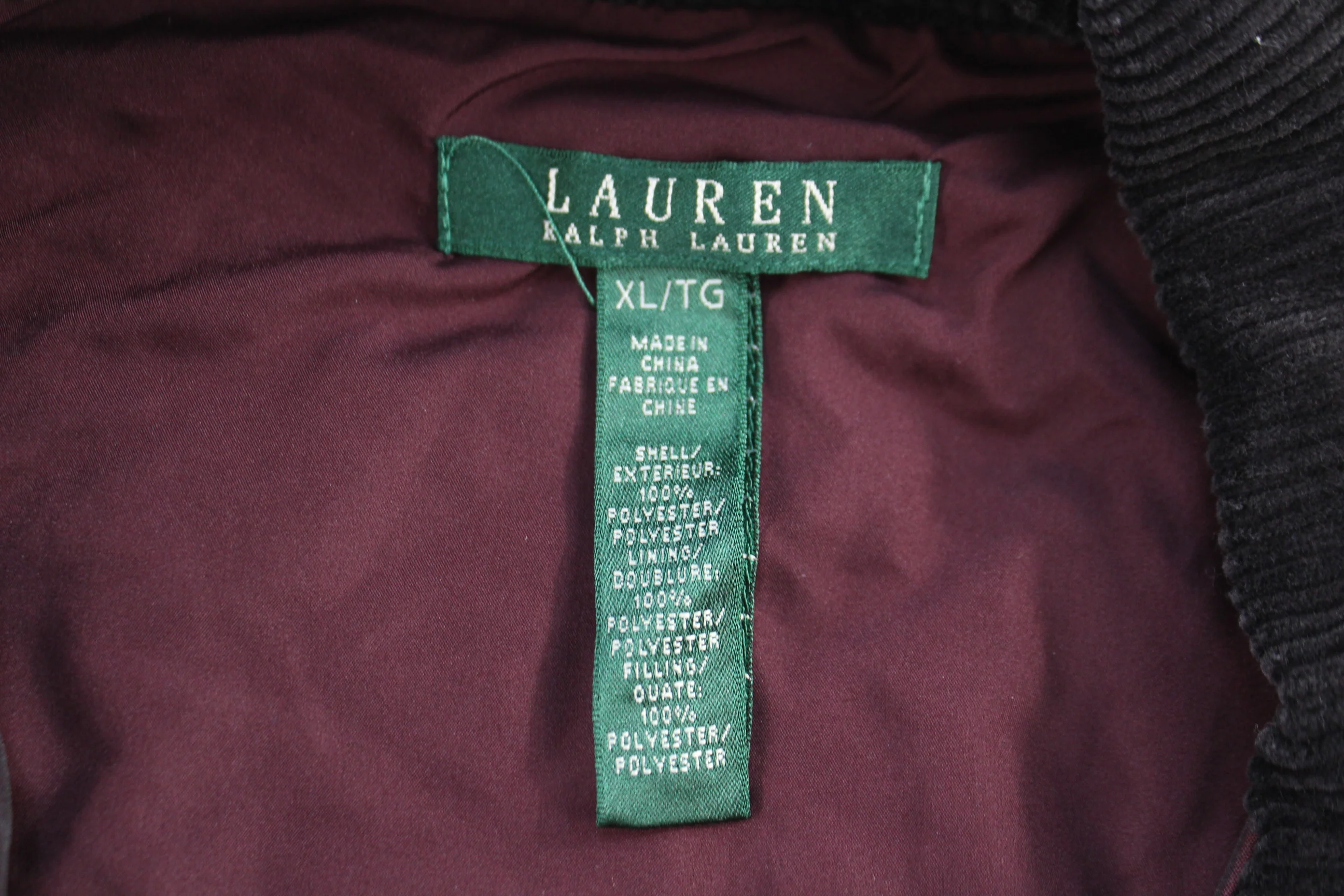 Women's Lauren Ralph Lauren Full Zip Vest - Image 3