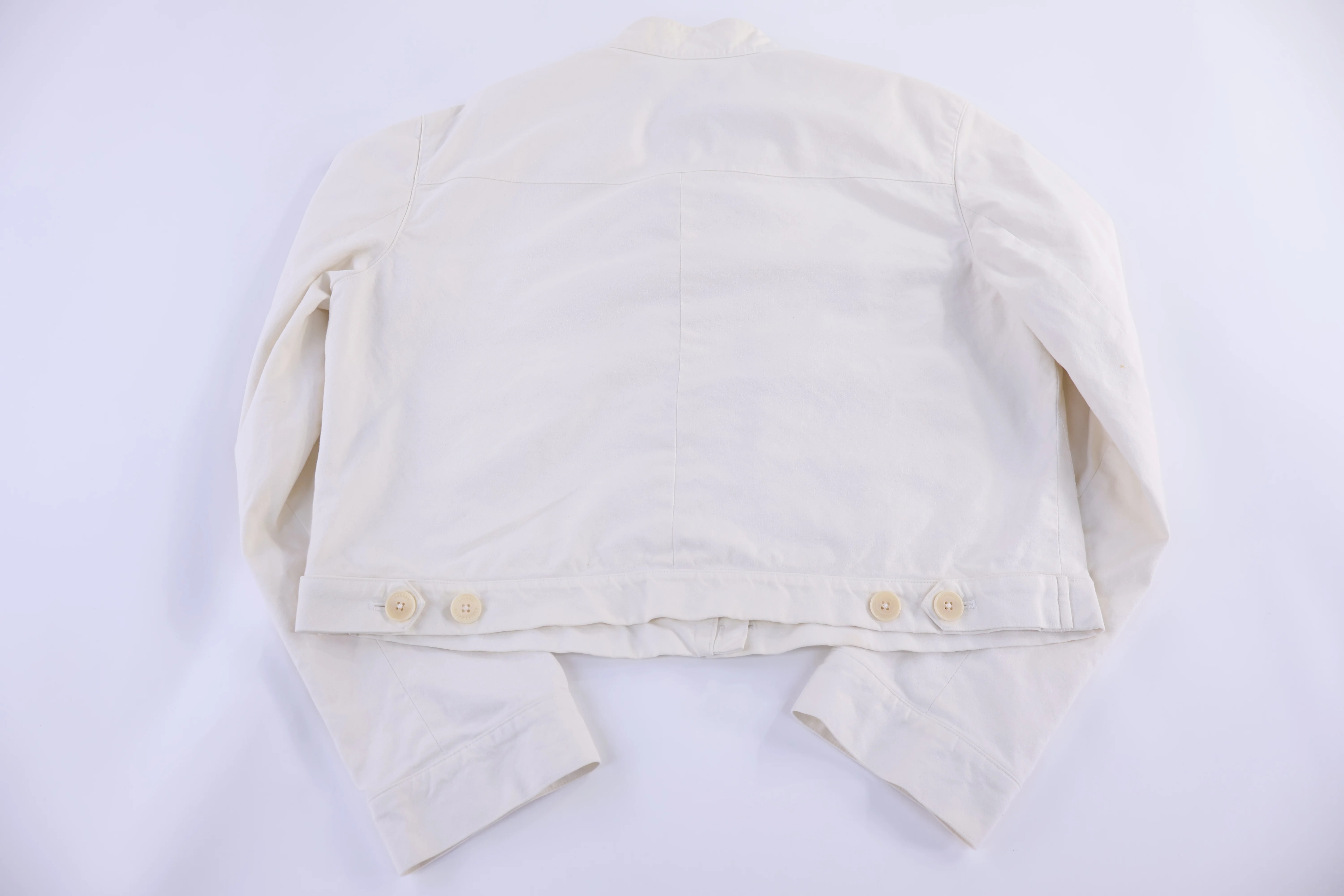 Women's Lauren Ralph Lauren White Full Zip Jacket - Image 2
