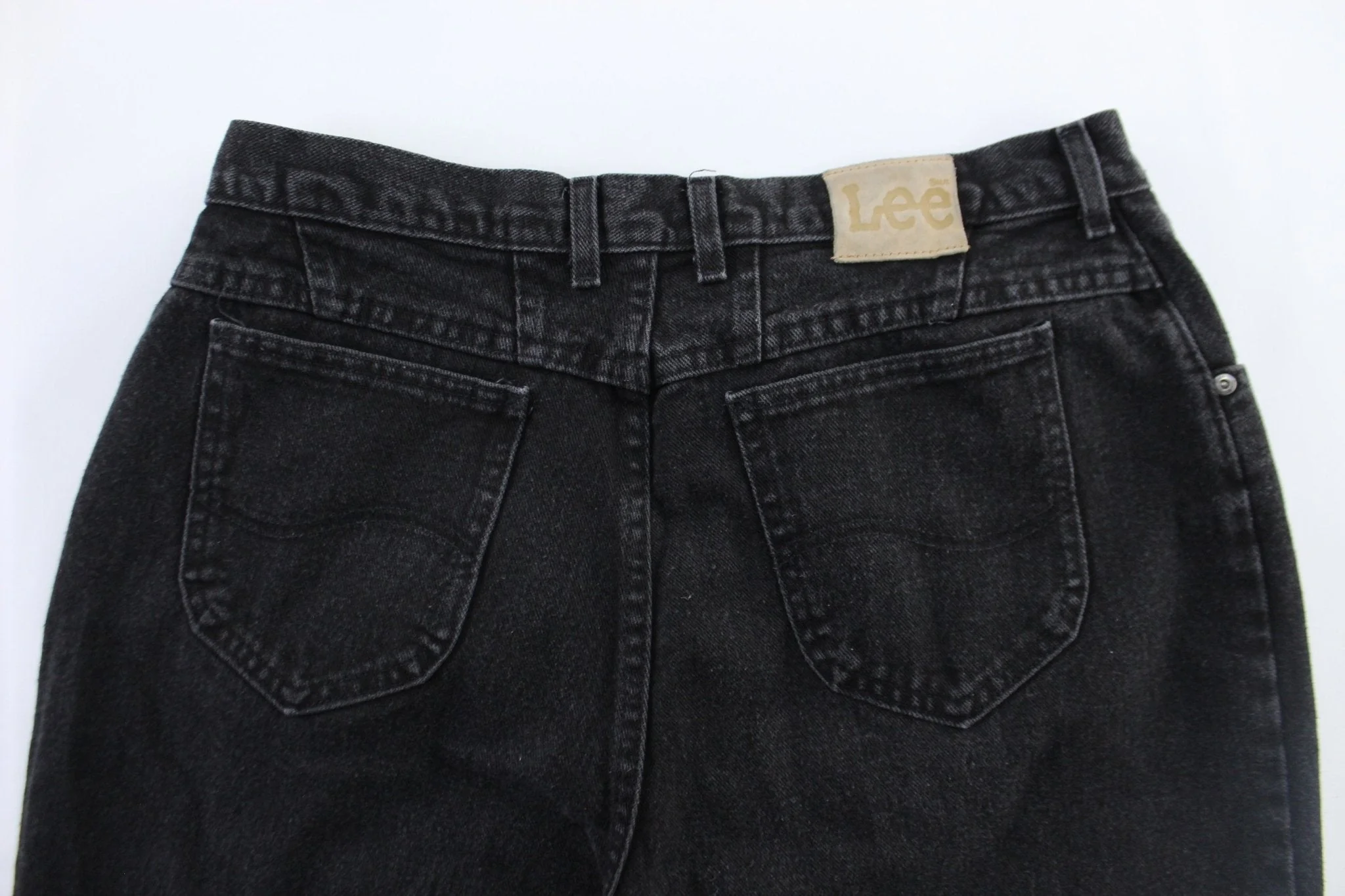 Women's Lee Black Wash Denim Jeans - Image 3