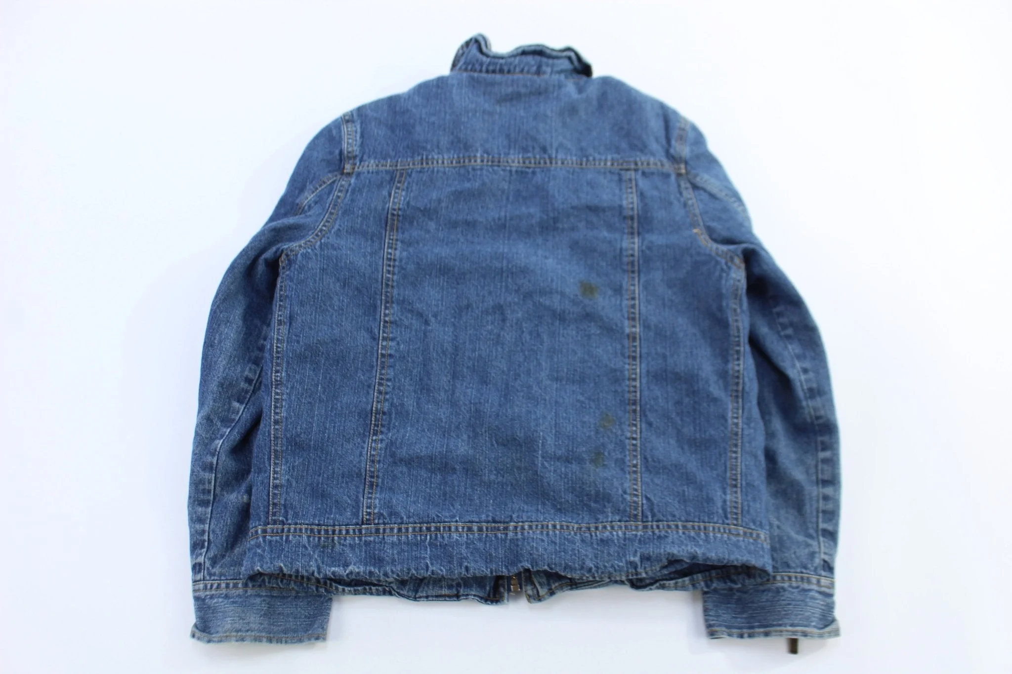 Women's Lee Full Zip Denim Jacket - Image 2