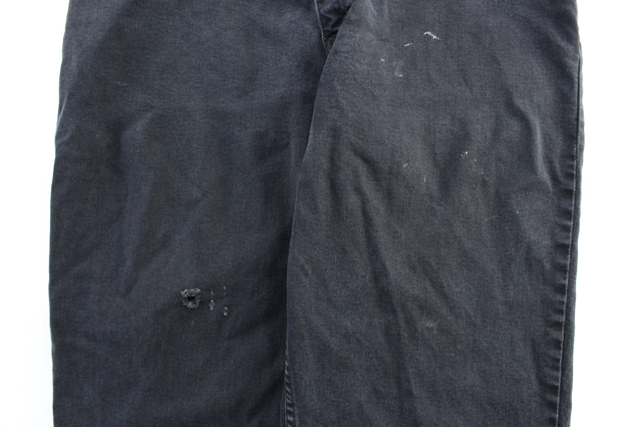 Women's Levi's 505 Black Wash Denim Jeans - Image 3