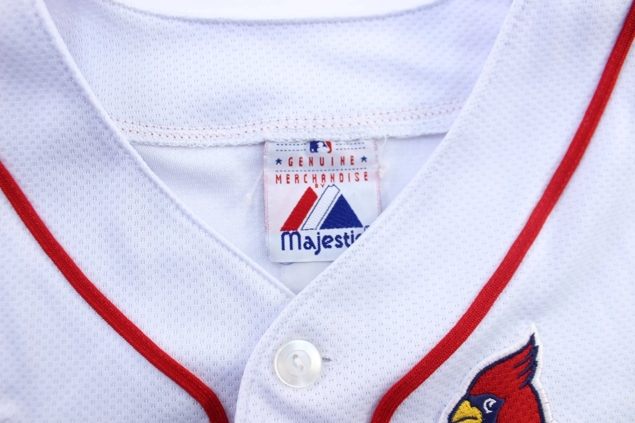 Women's Majestic Embroidered St. Louis Cardinals Baseball Jersey - Image 3