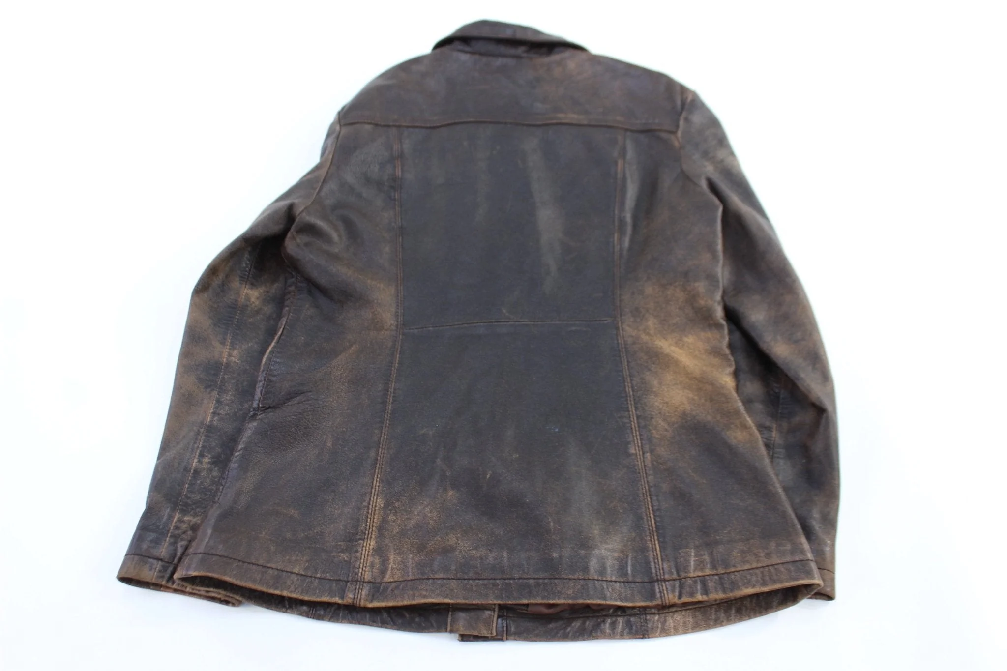 Women's Maxima Brown Leather Jacket - Image 2