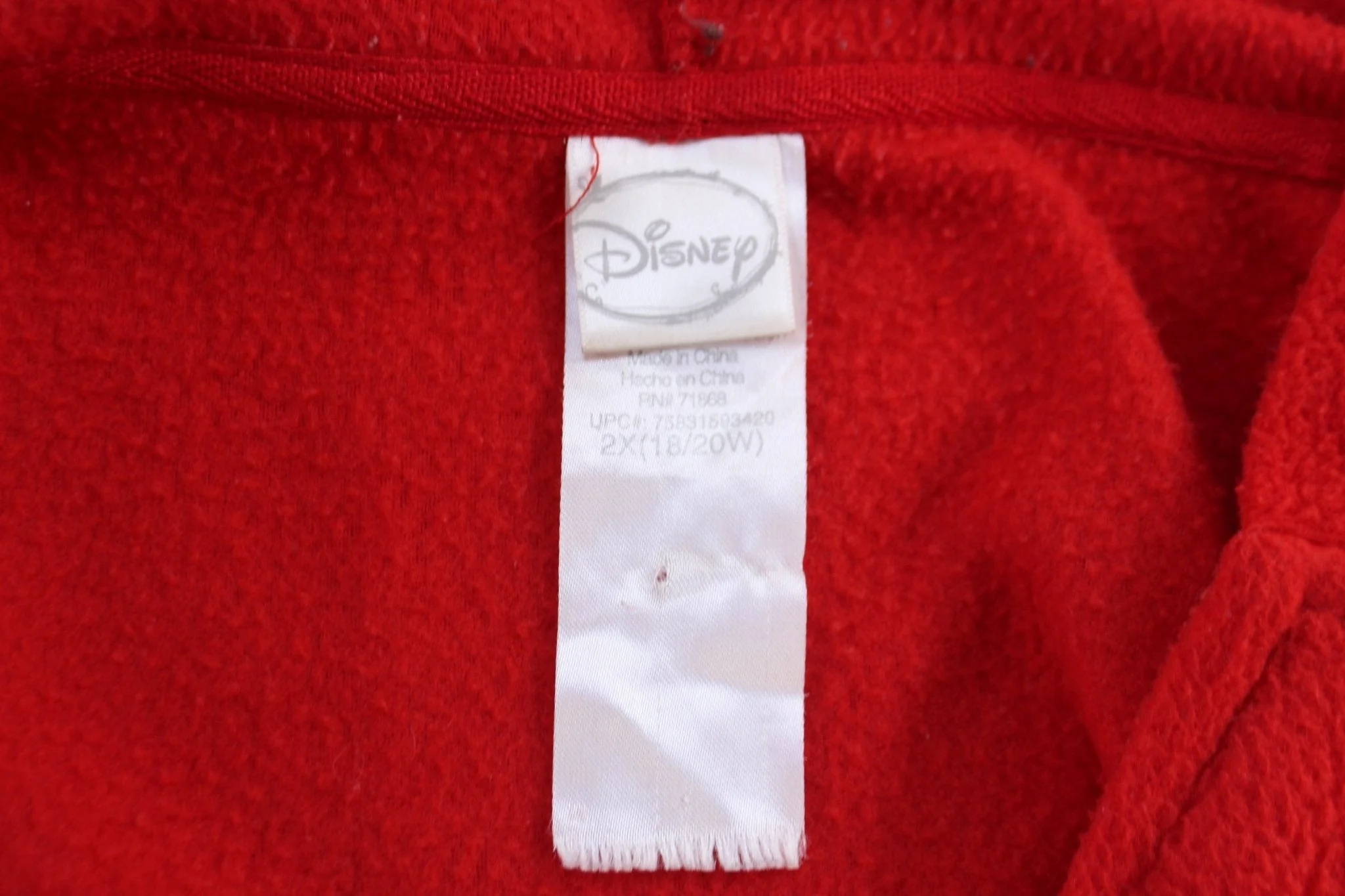 Women's Mickey Mouse Full Zip Fleece Hooded Sweater - Image 3