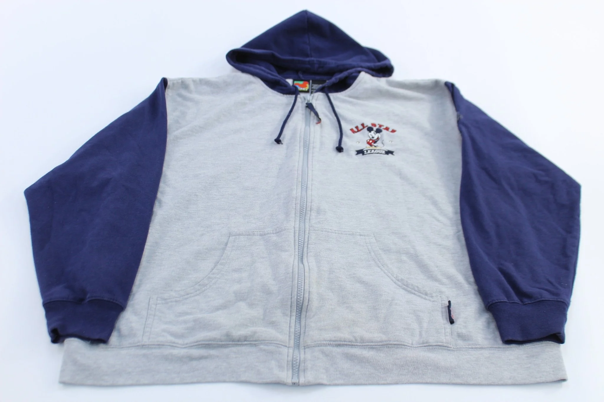 Women's Mickey Unlimited Embroidered All Star League Zip Up Hoodie