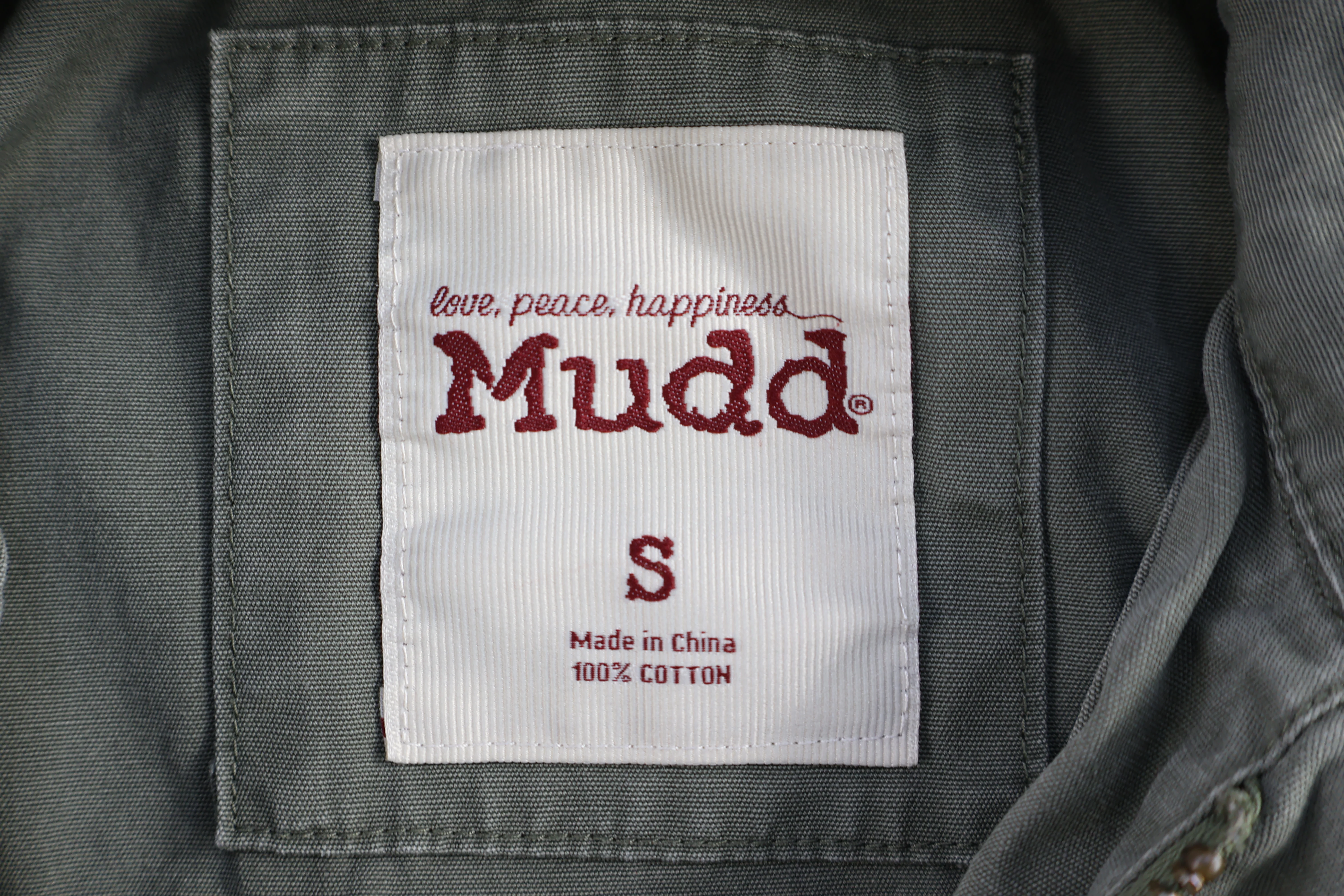 Women's Mudd Olive Green Jacket - Image 3