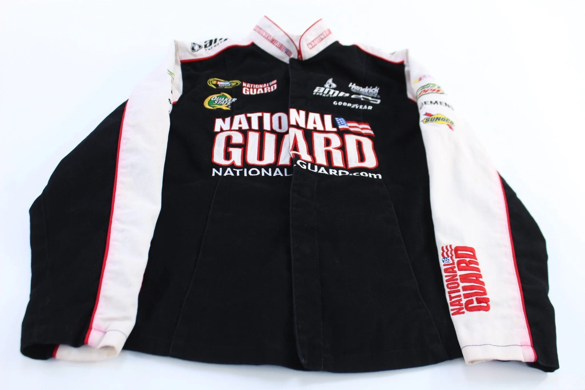 Women's Nascar National Guard Embroidered Racing Jacket