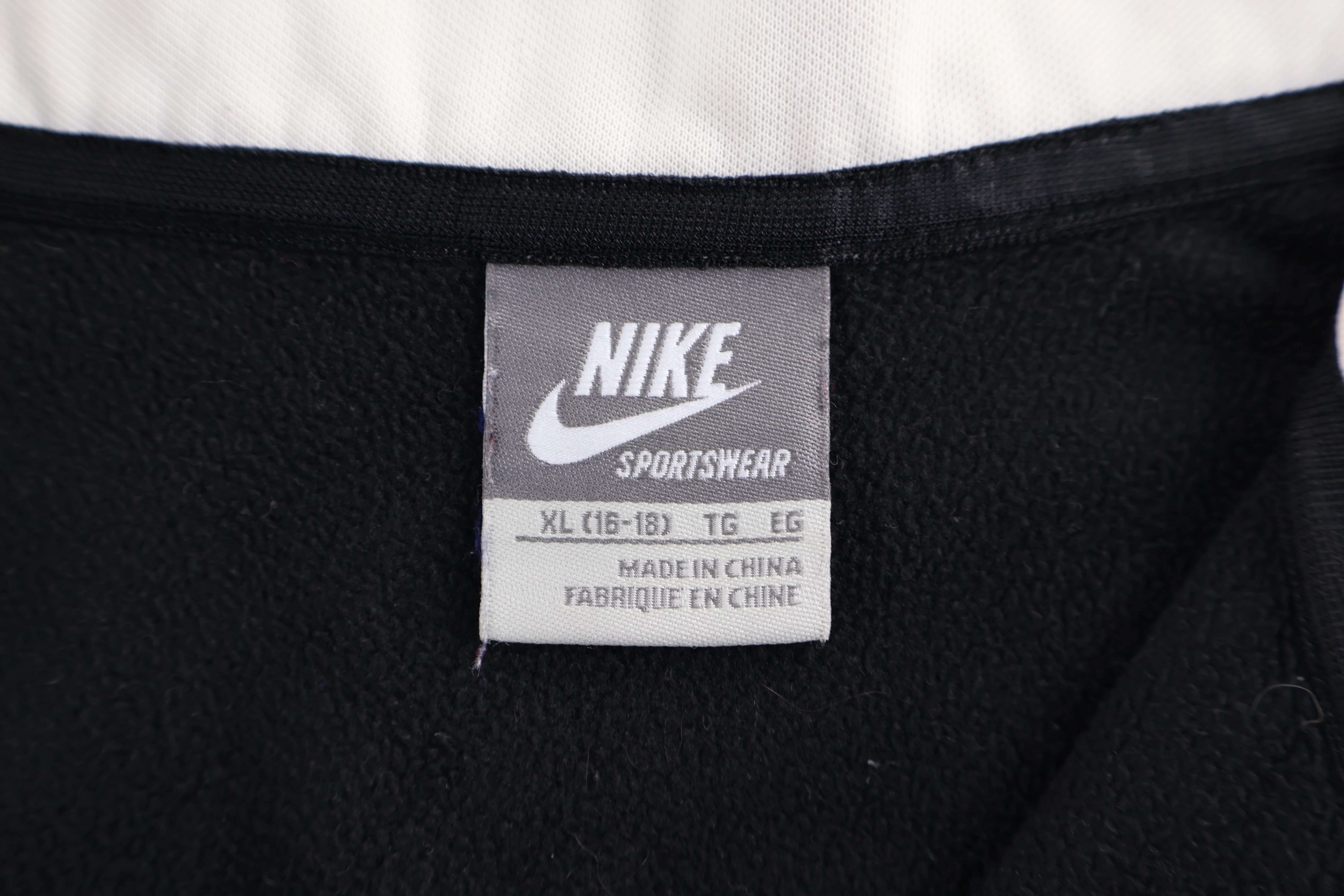 Women's Nike Black & White Full Zip Jacket - Image 4