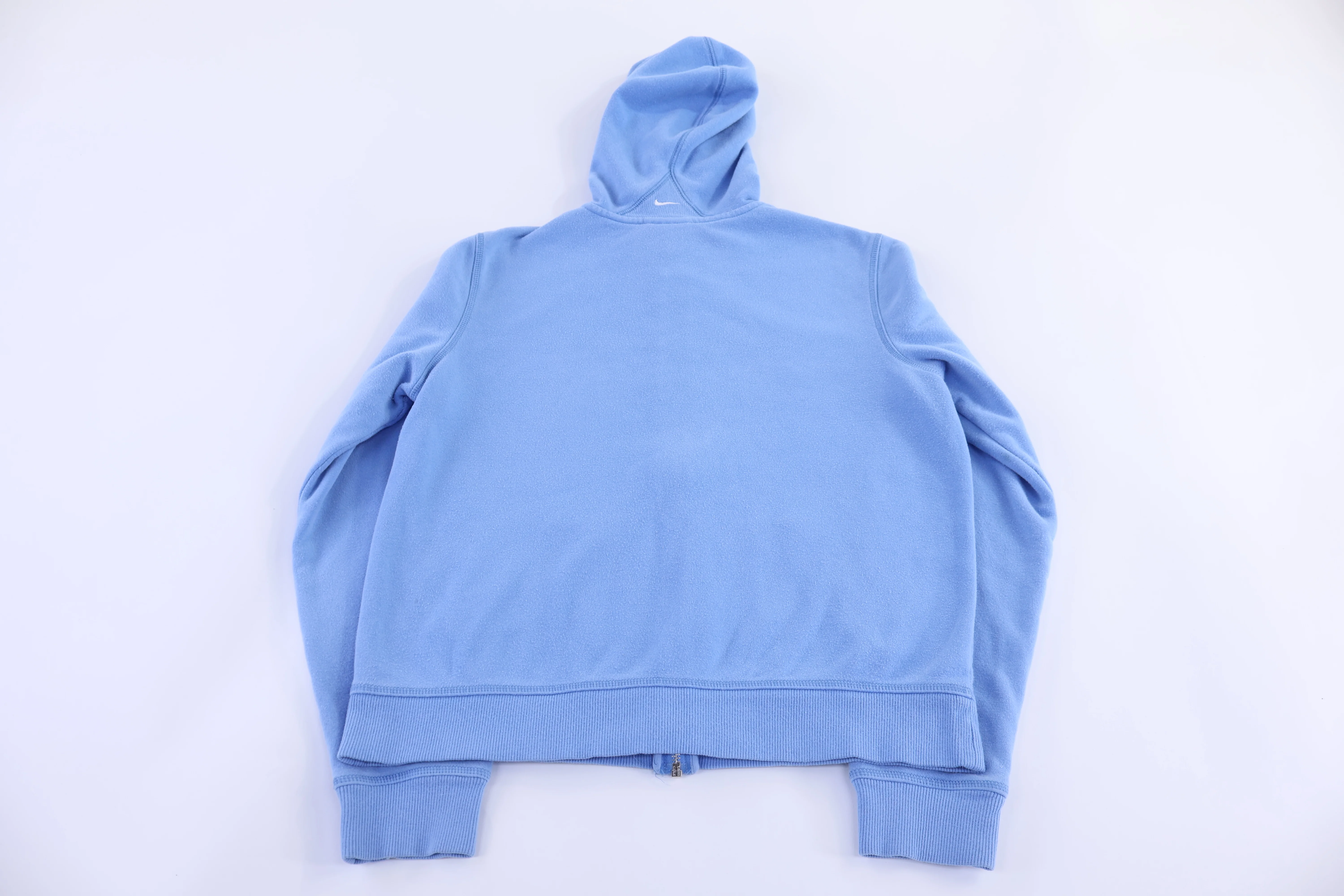 Women's Nike Blue Full Zip Hoodie - Image 3
