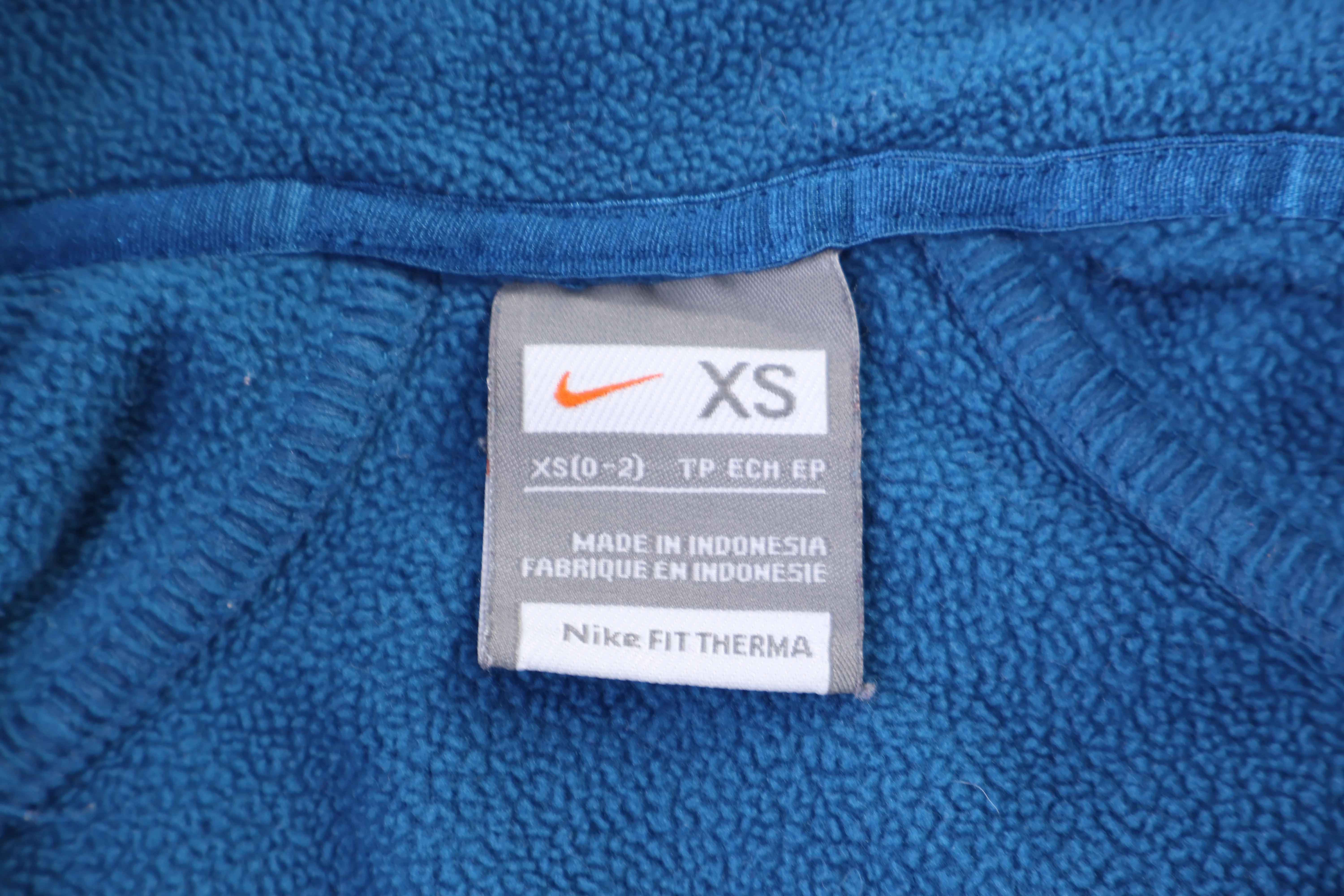 Women's Nike Blue Full Zip Jacket - Image 4