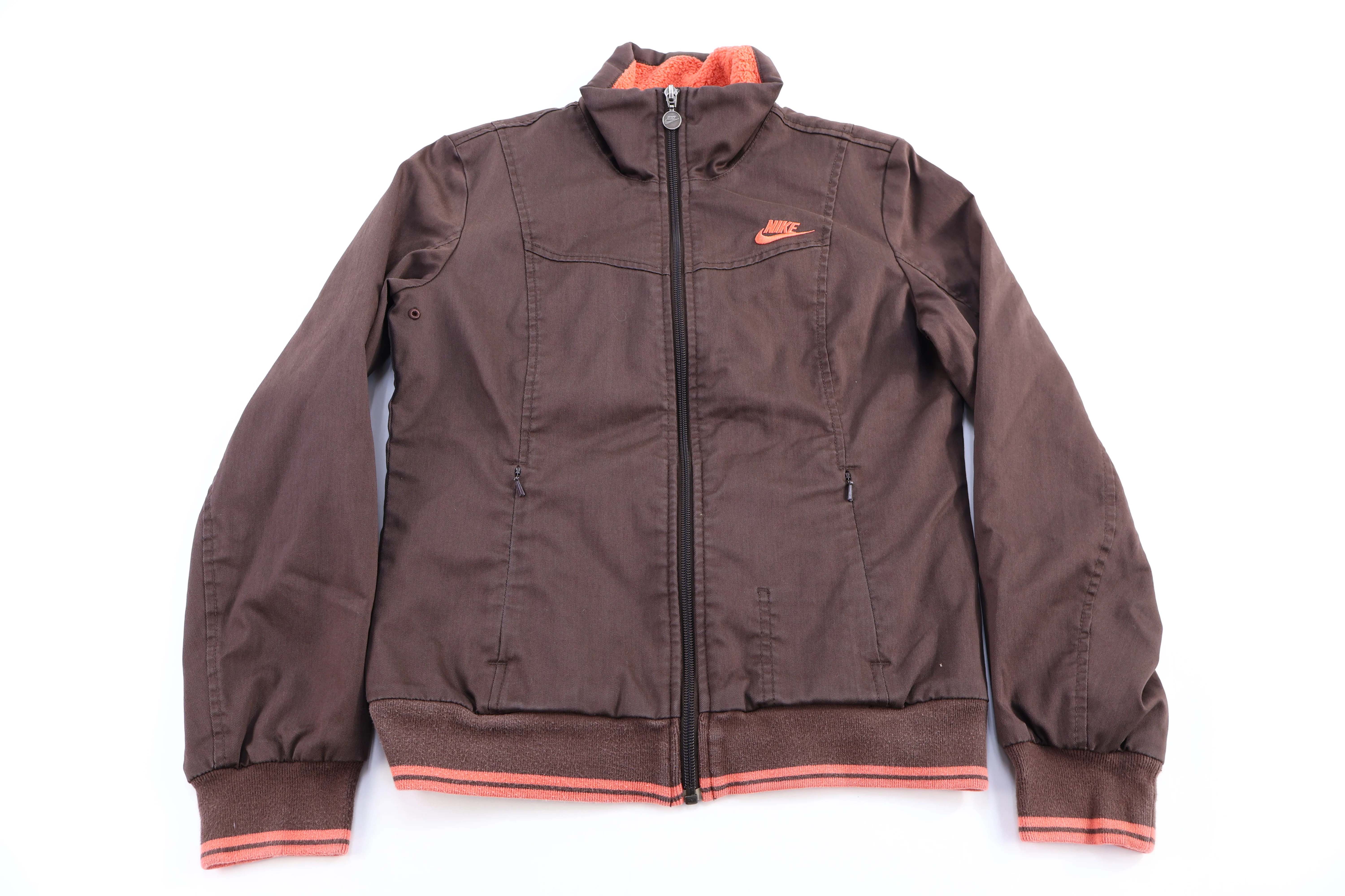 Women's Nike Brown Full Zip Jacket