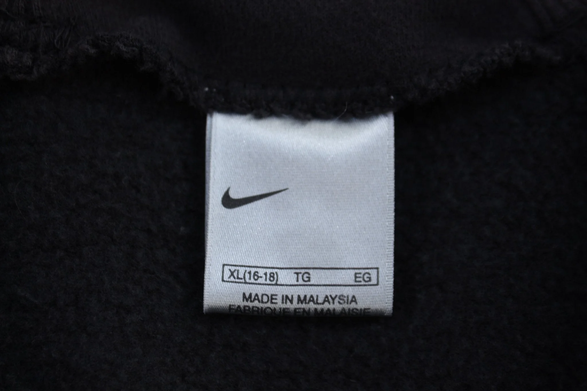 Women's Nike Embroidered Logo Black Full Zip Jacket - Image 3