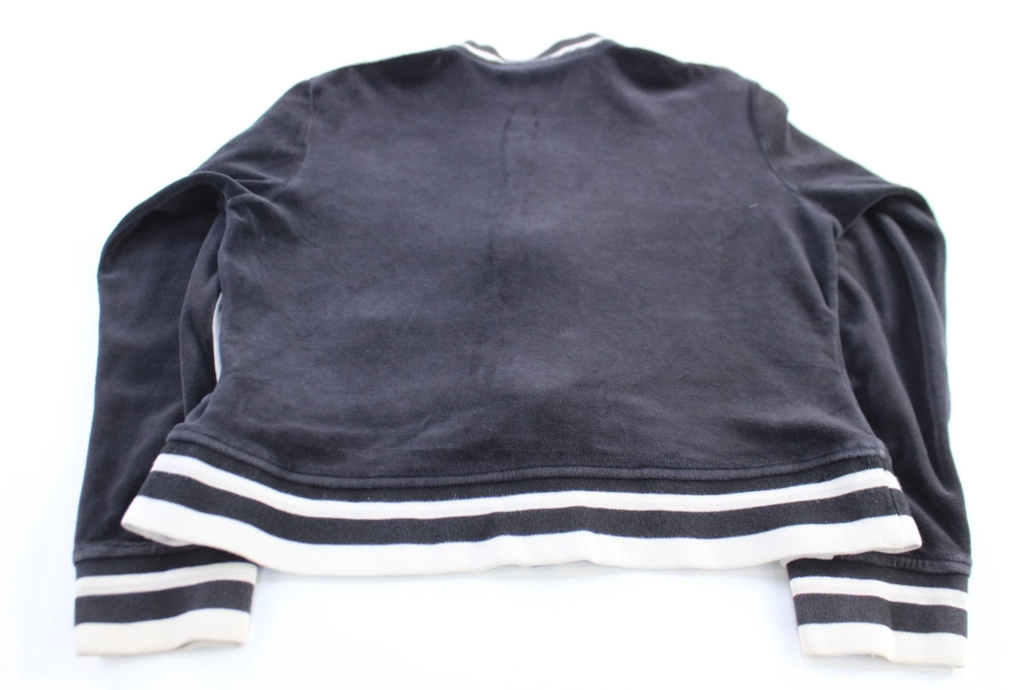 Women's Nike Embroidered Logo Black & White Track Jacket - Image 2