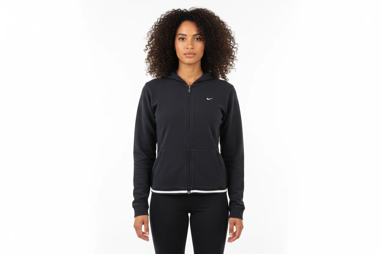 Women's Nike Embroidered Logo Full Zip Hoodie