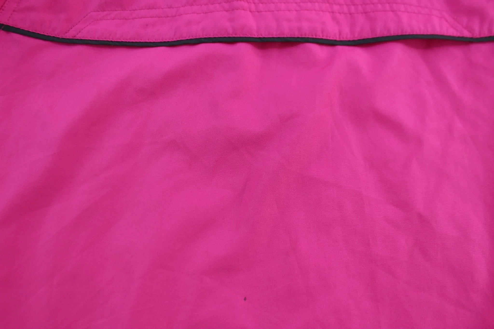 Women's Nike Embroidered Logo Pink Full Zip Windbreaker - Image 3