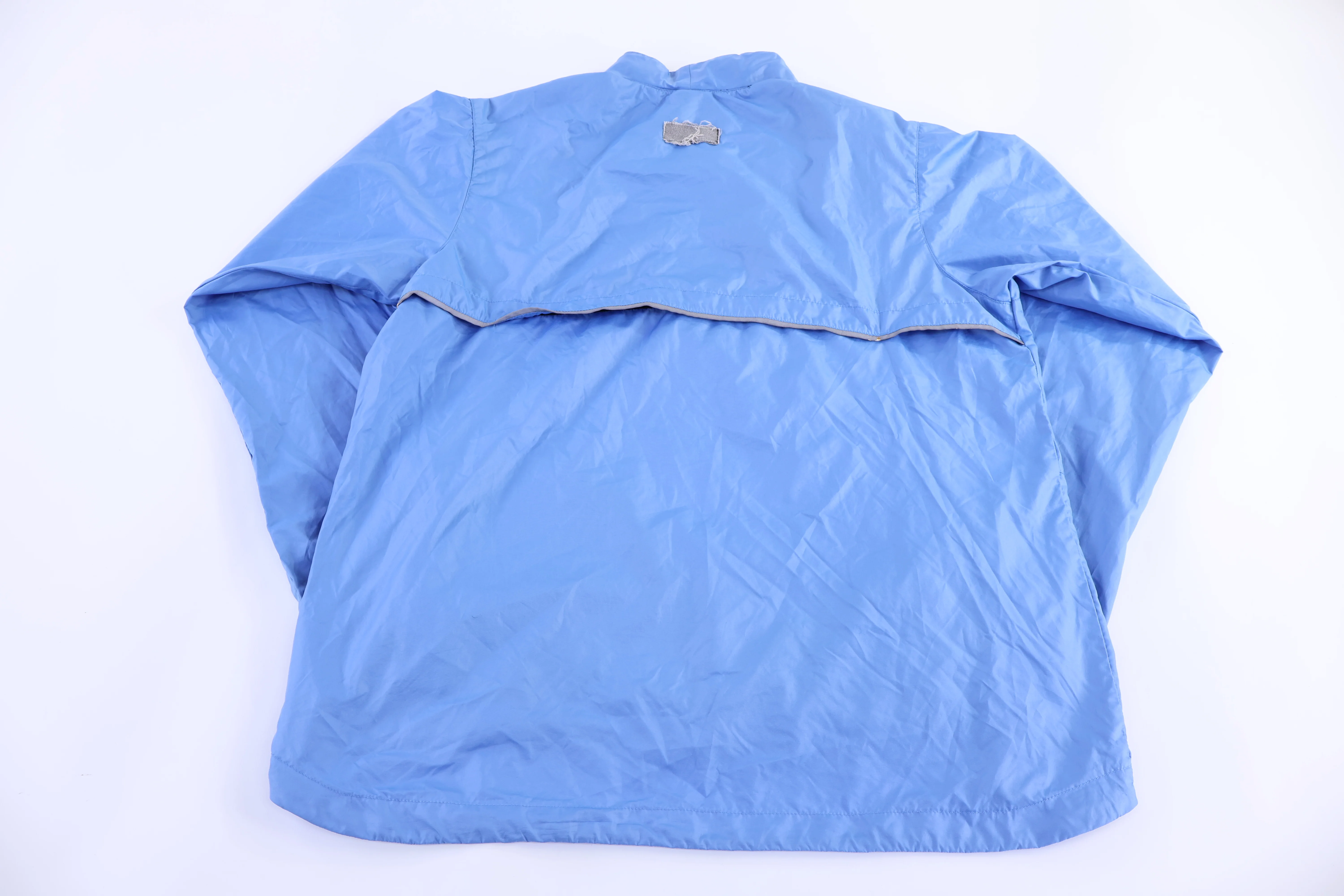 Women's Nike Embroidered Logo Quarter Zip Windbreaker - Image 2