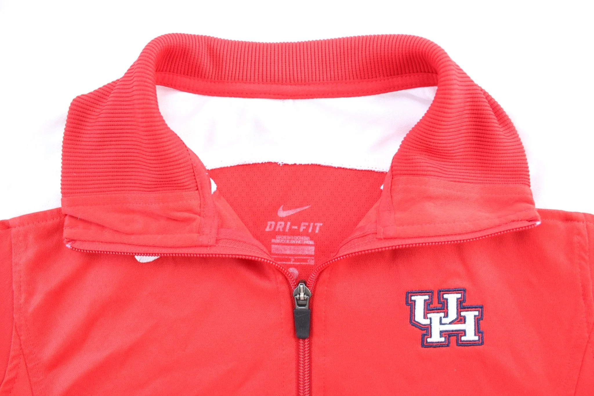 Women's Nike Embroidered Logo University of Houston Zip Up Jacket - Image 4